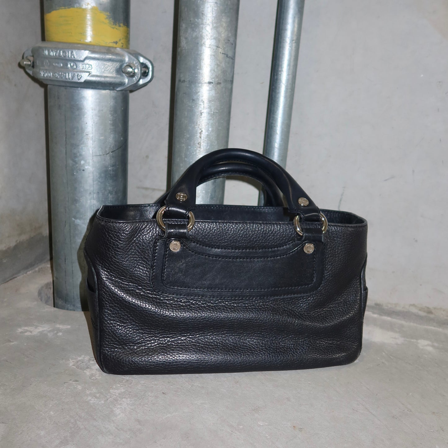 Celine Navy Boogie Bag