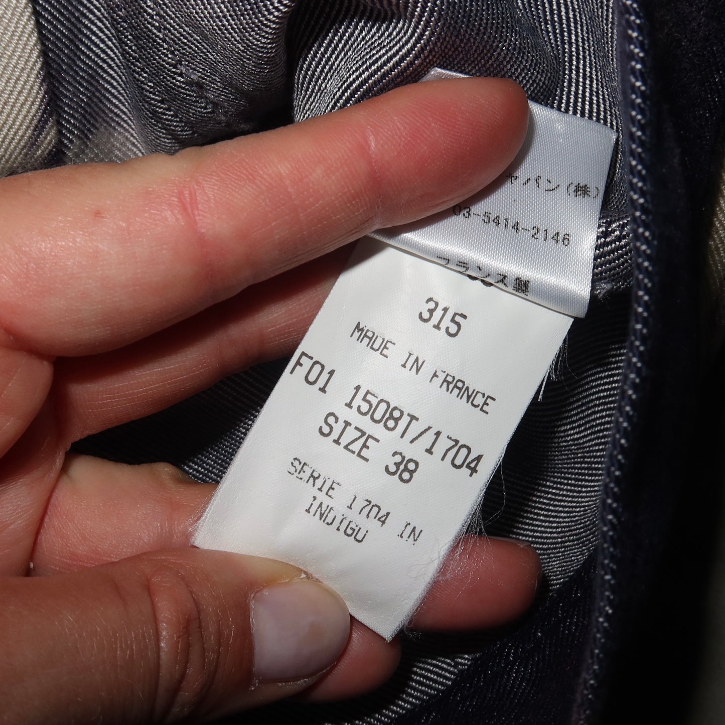 Celine SS2000 Tie Dye Jacket