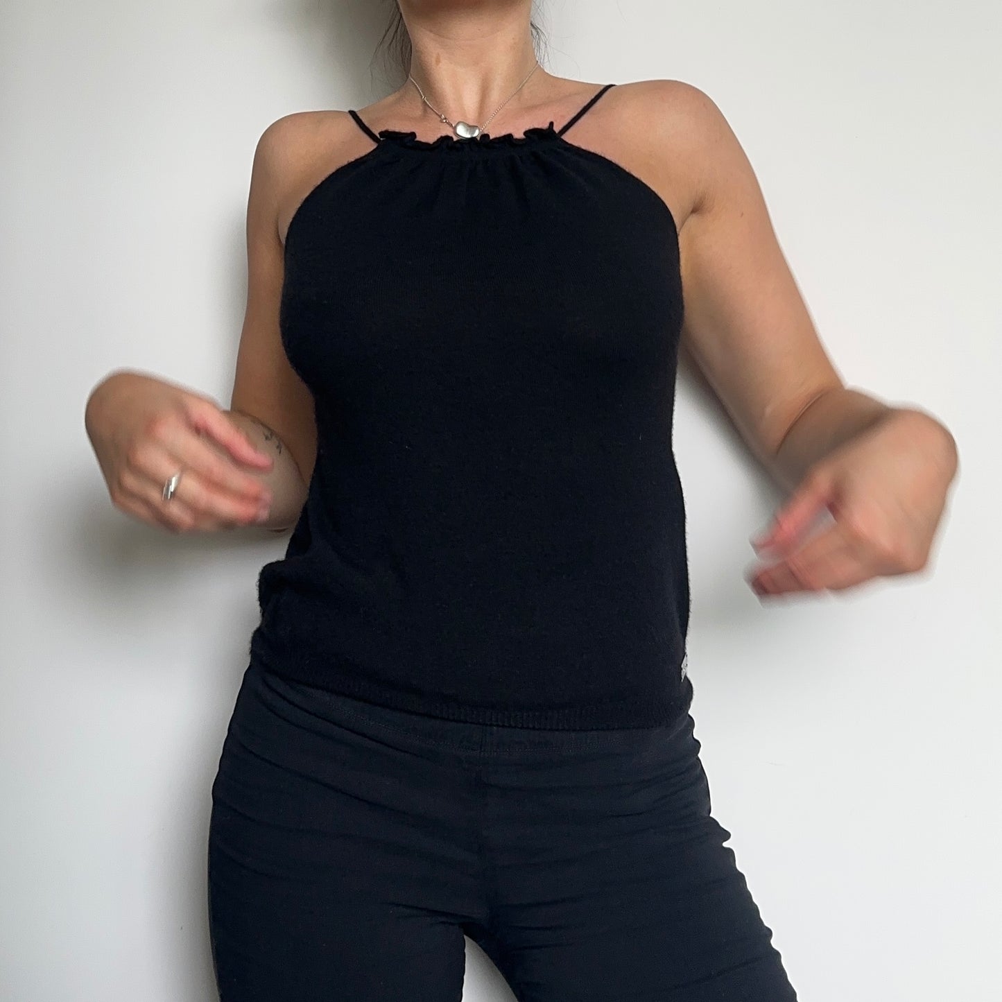 Dior by Galliano Cashmere Halter Neck