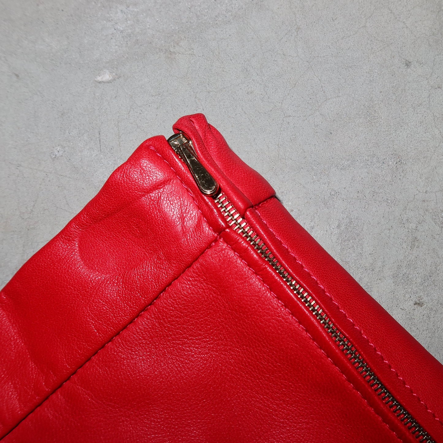 Chloé 2013 Red Leather Shorts (BNWT)