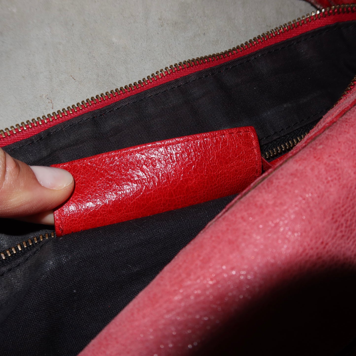 Balenciaga Pink Day Editor Bag with Pucci Scarf