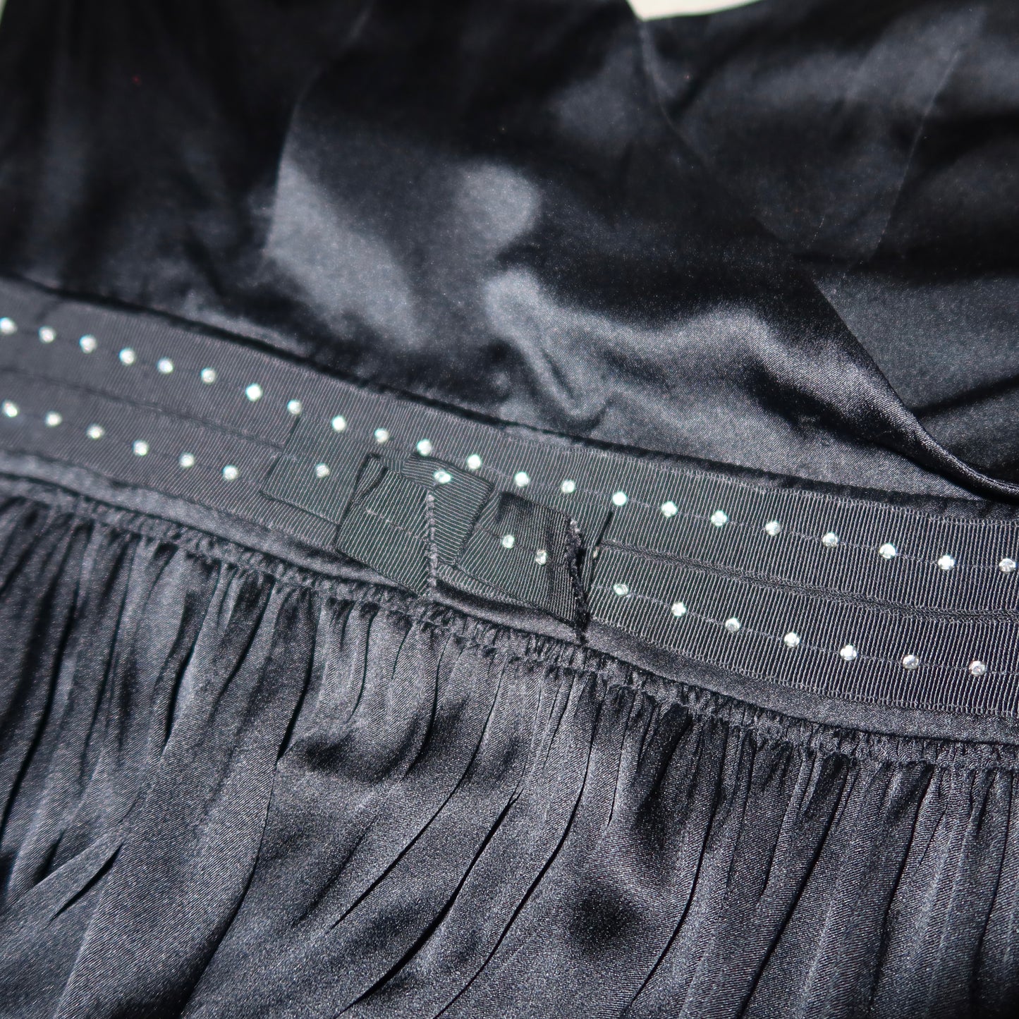 Chloé AW2004 Black Silk Dress