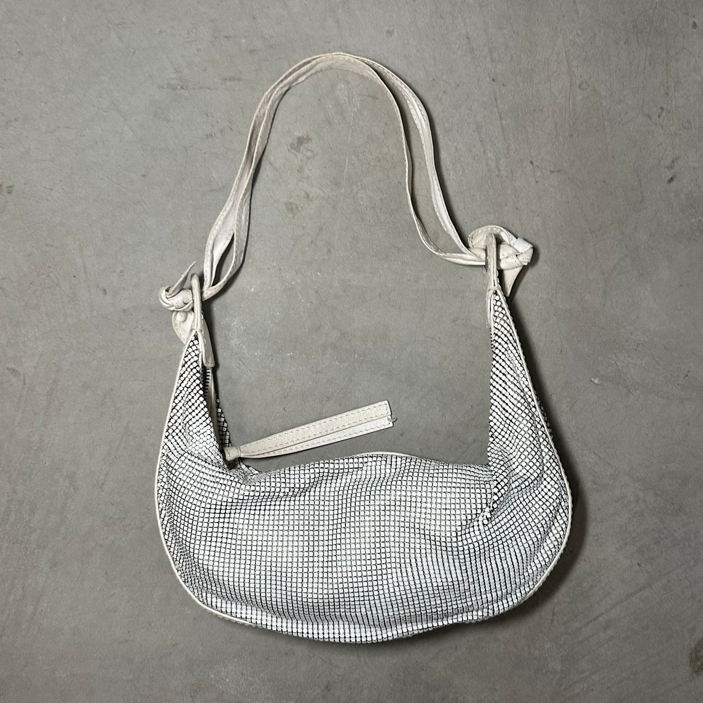Chloé White Glomesh Bag