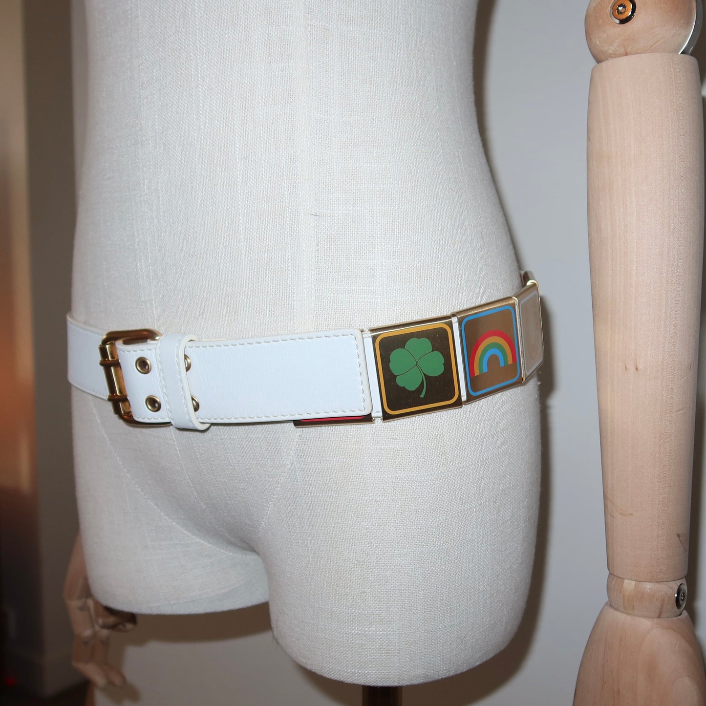 Celine 2004 Olympics Boy Scout Belt