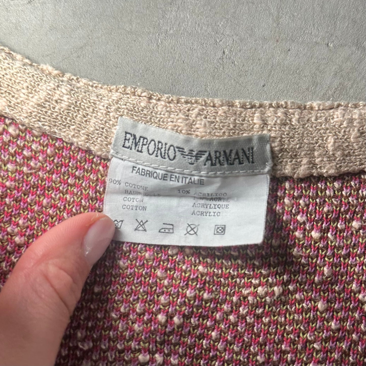 Emporio Armani Rare 90’s Knitted Vest