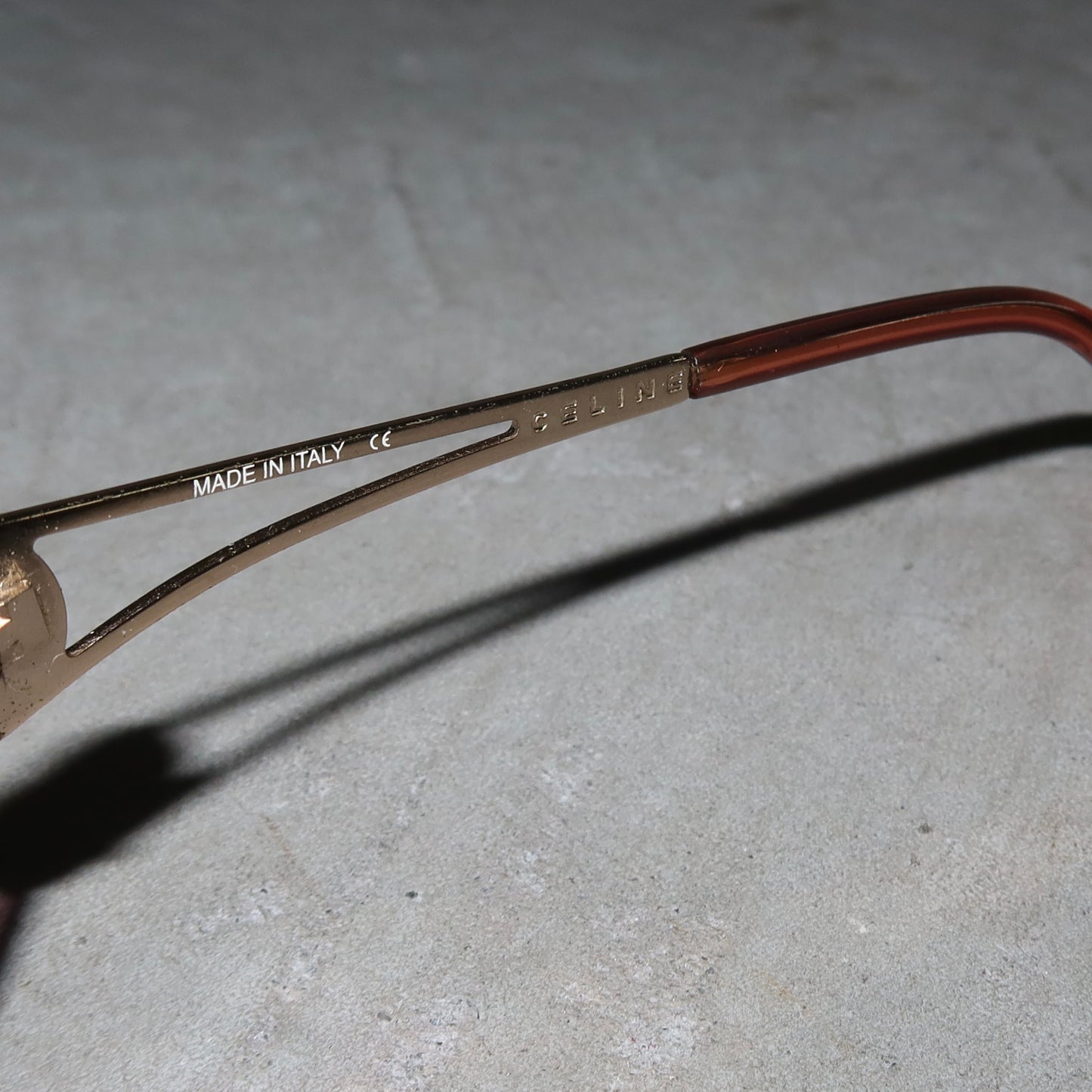 Celine Pink Rimless Sunglasses