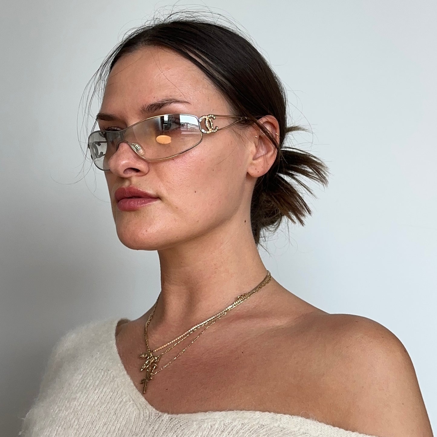Chanel Clear Sunglasses