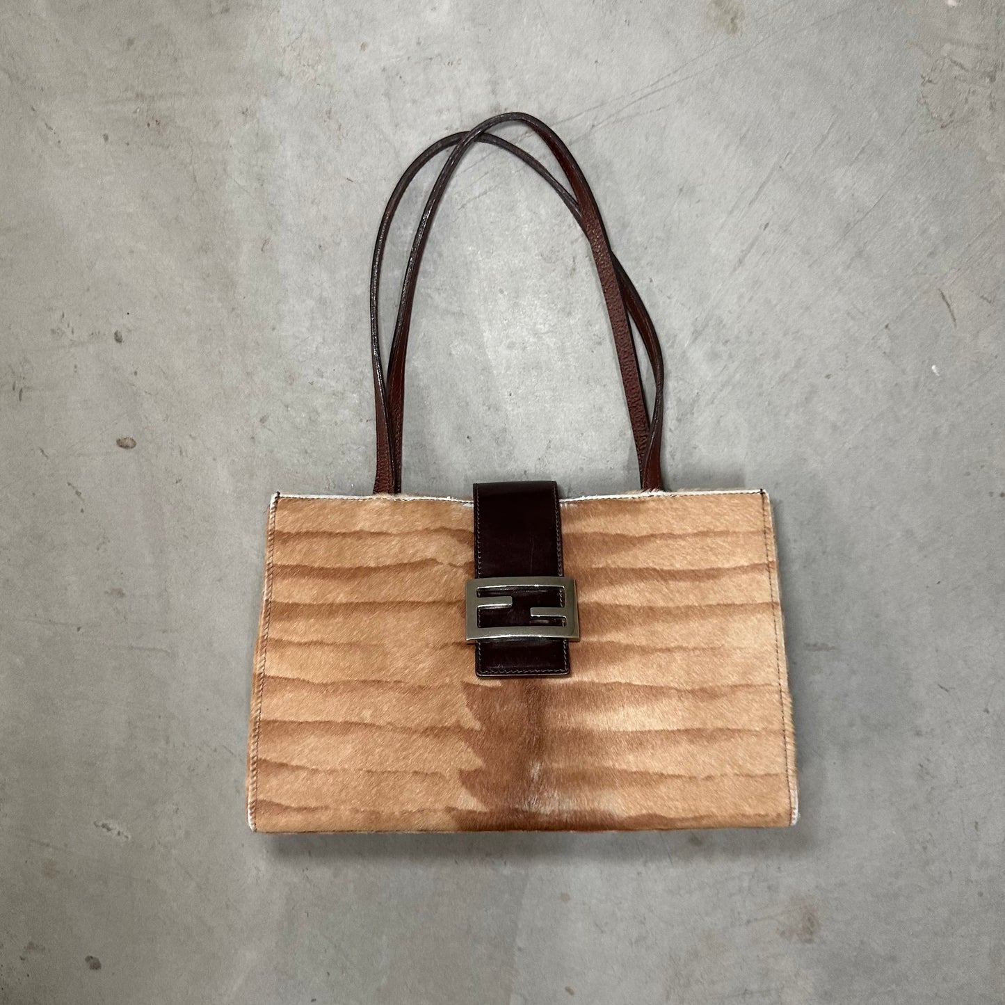 Fendi Brown Cowhide Bag