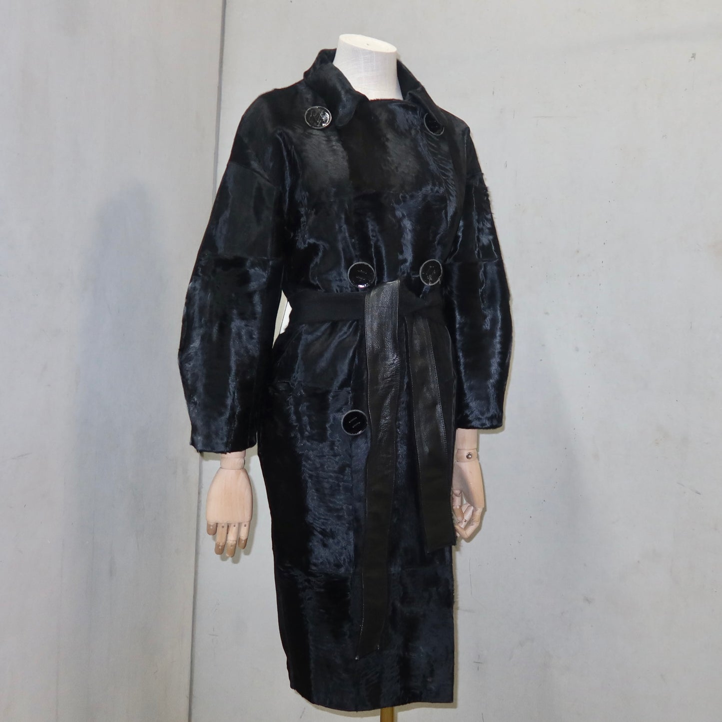 Giambattista Valli Cowhide Trench