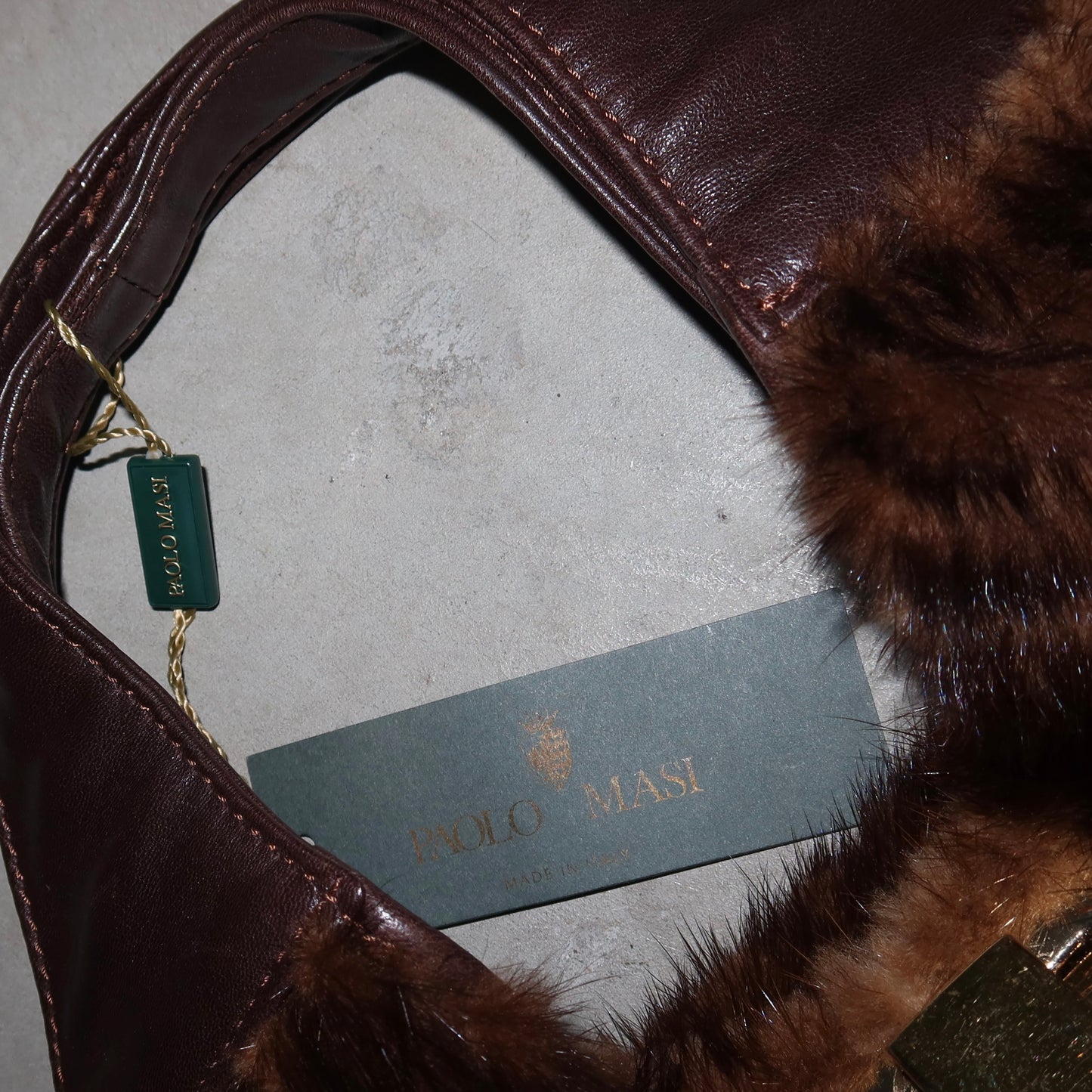 Paolo Masi Mink Fur Bag (BNWT)