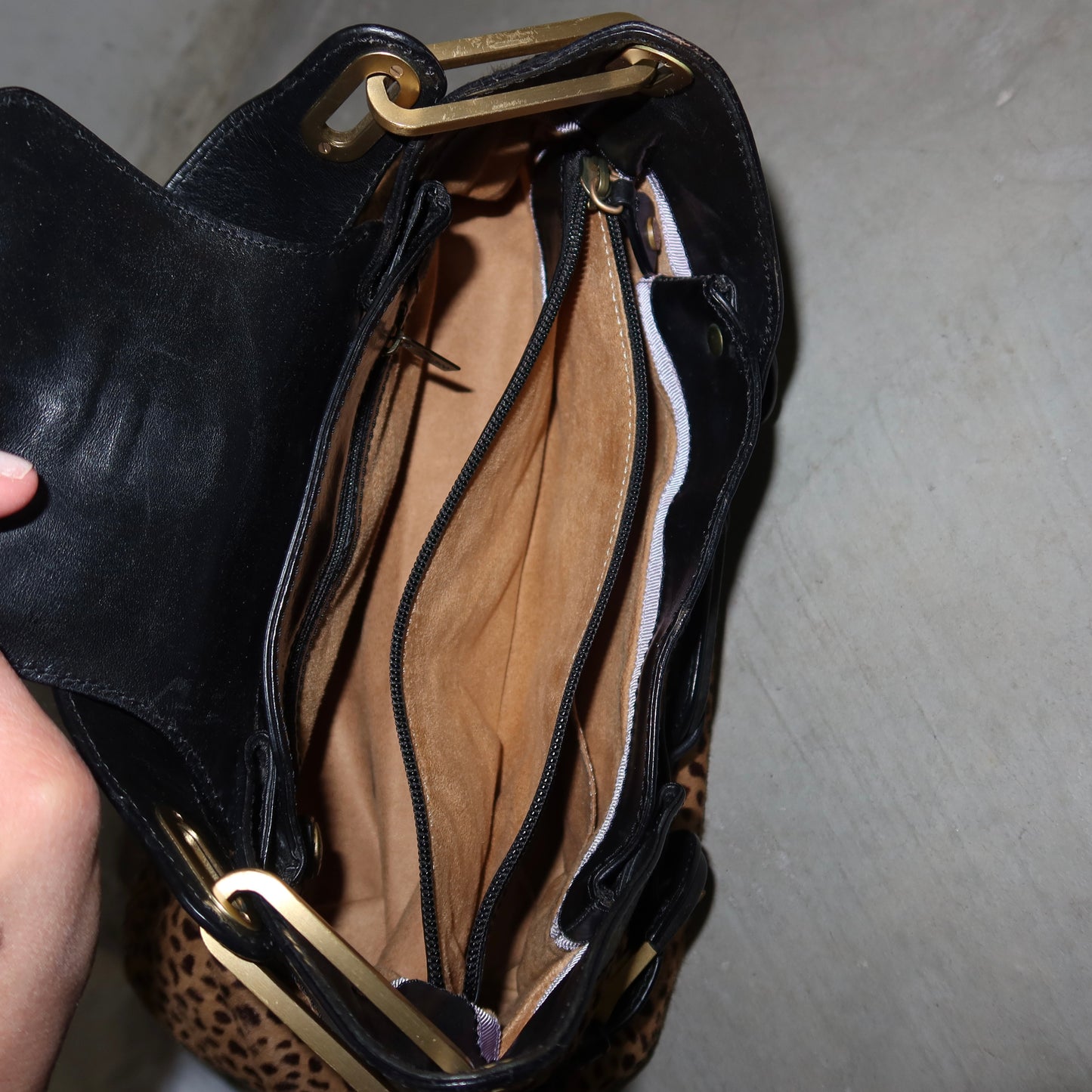 Jimmy Choo Pony Hair Cheetah Bag