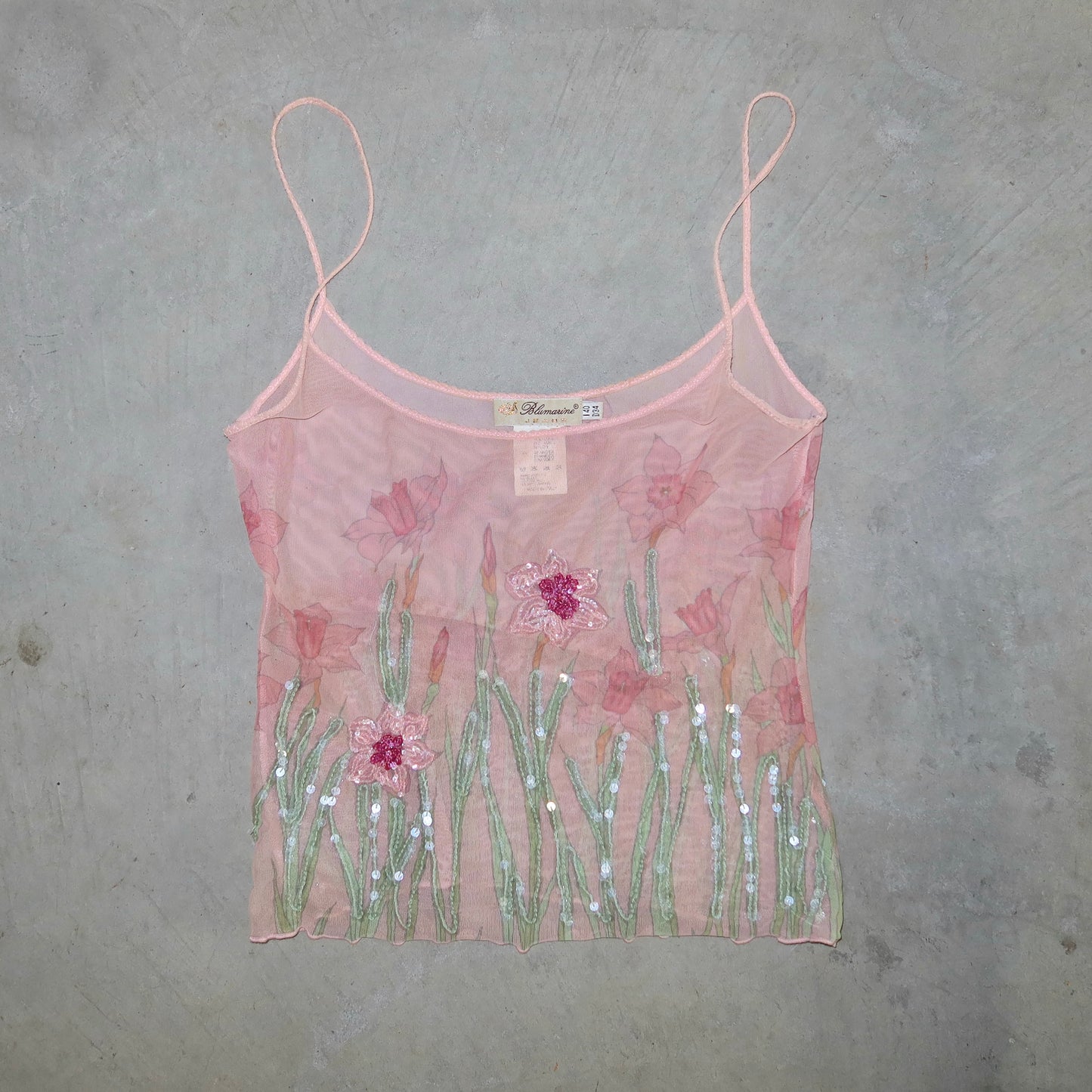 Blumarine Sequin Tank