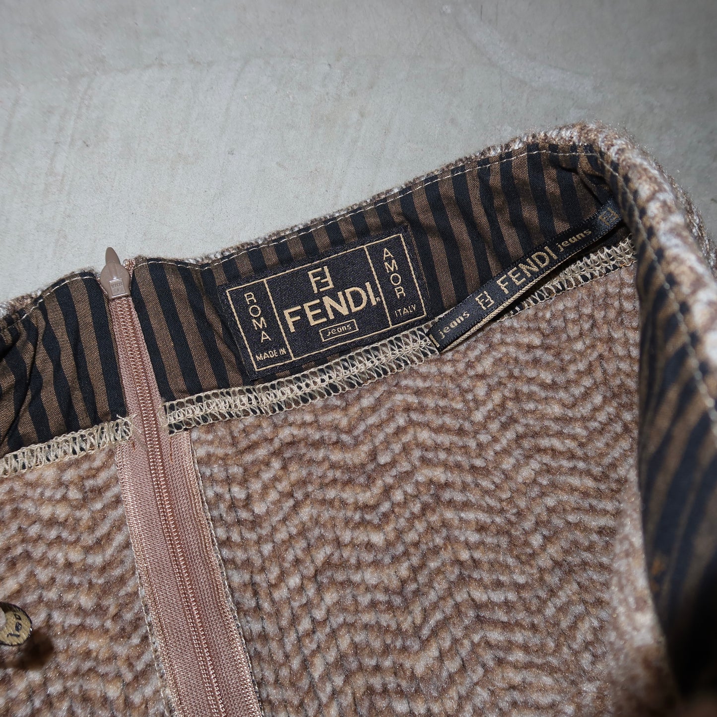 Fendi Knit Logo Two Piece