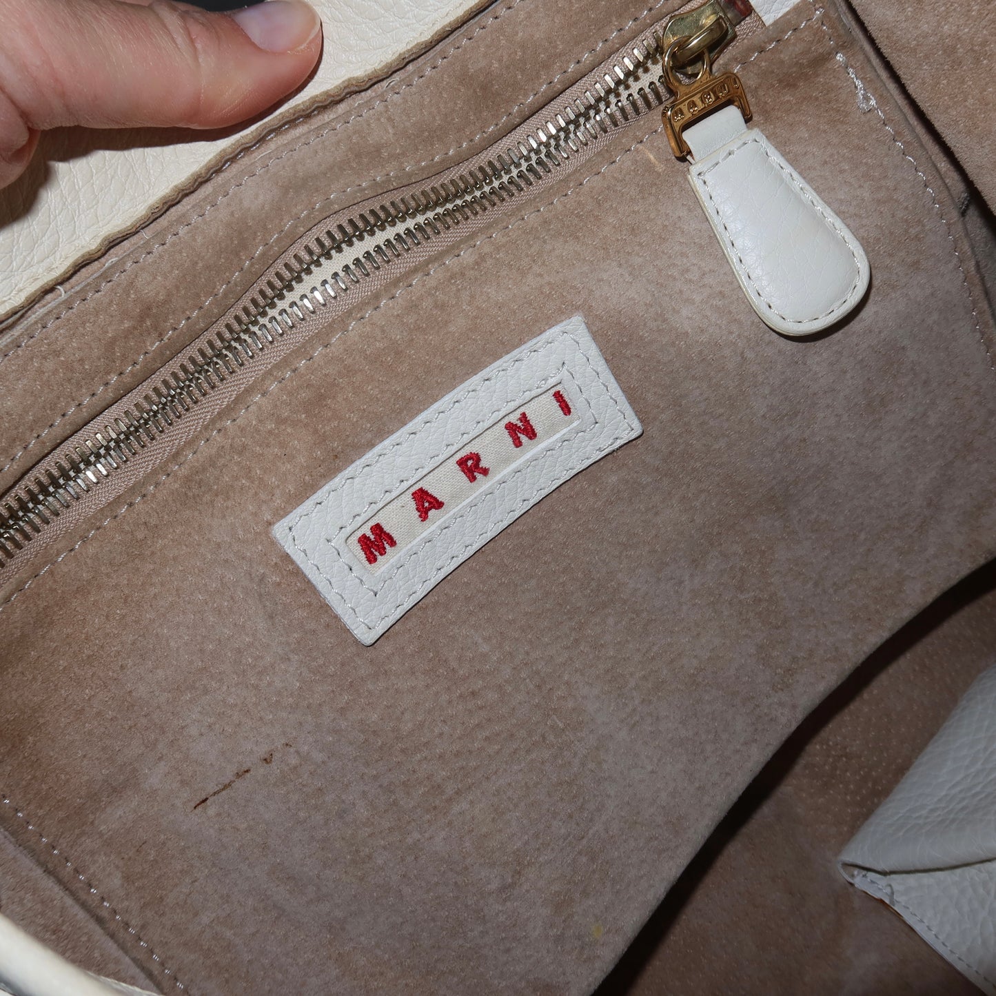 Marni 3D Flower Leather Messenger