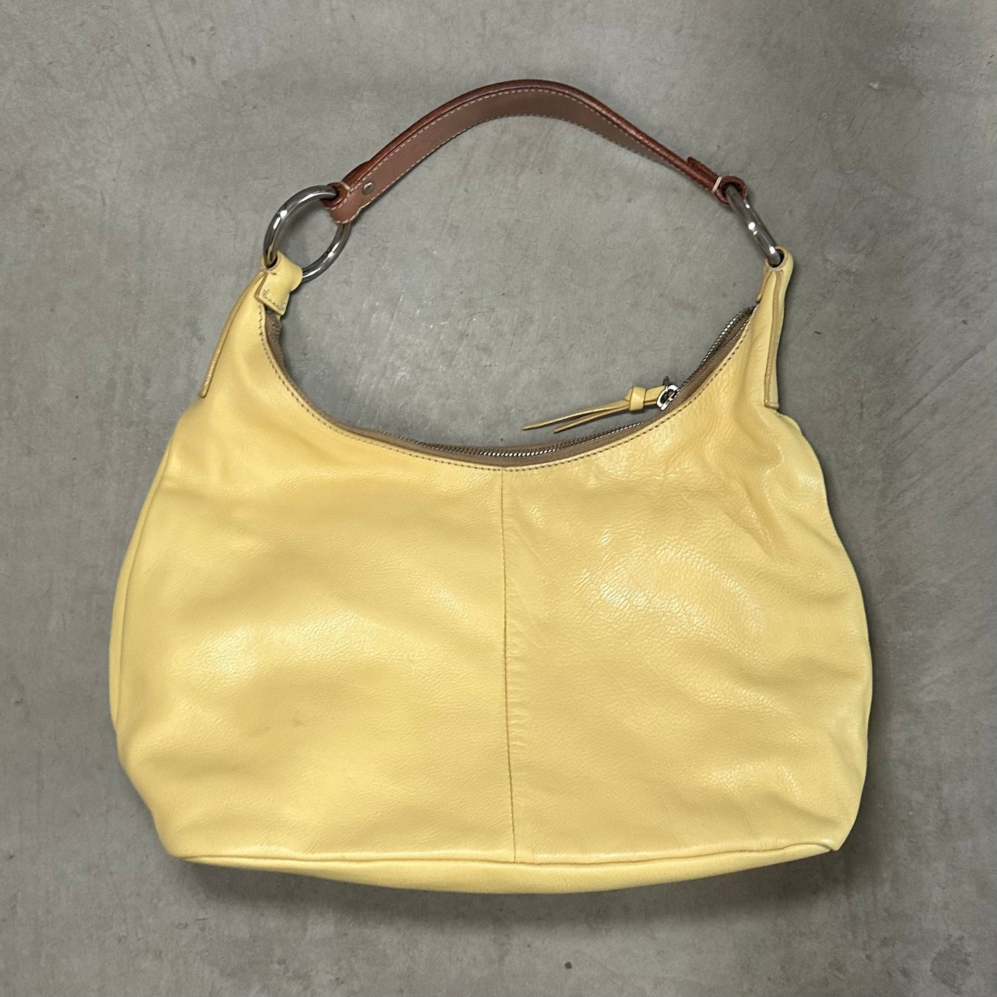 Miu Miu Yellow Leather Bag