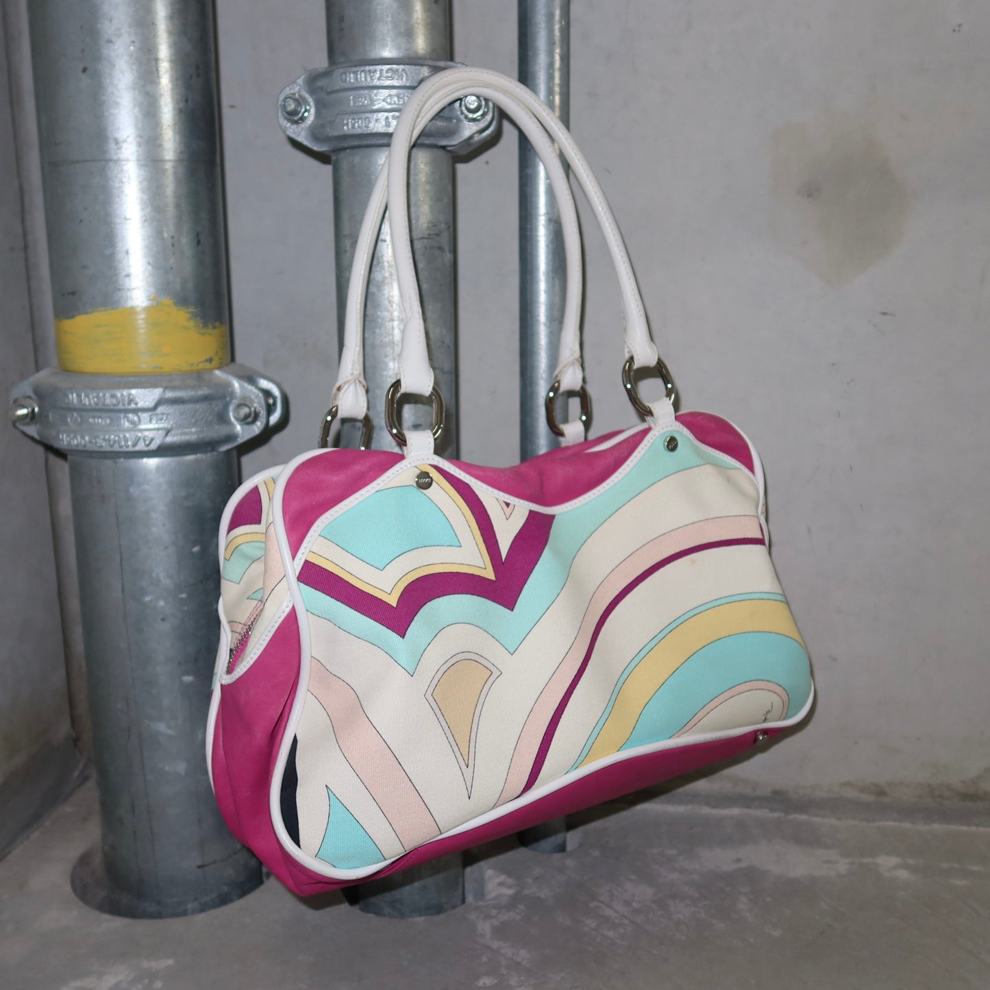Emilio Pucci Large Printed Handbag