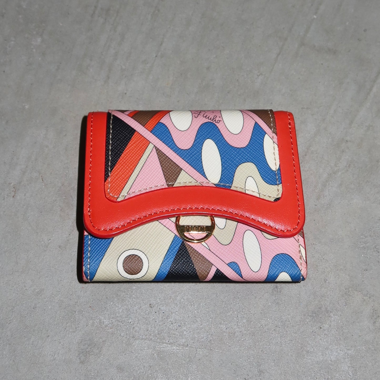 Emilio Pucci AW2003 Rare Leather Wallet