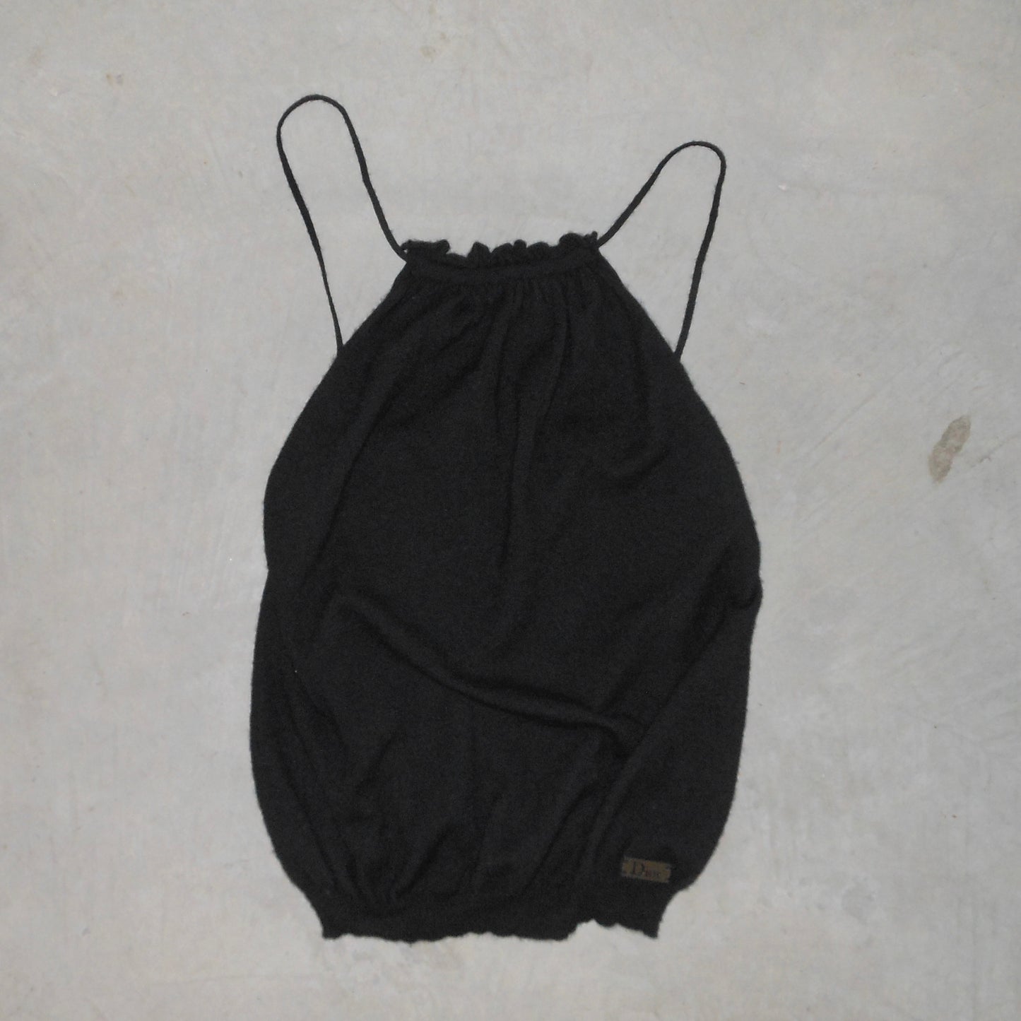 Dior by Galliano Cashmere Halter Neck