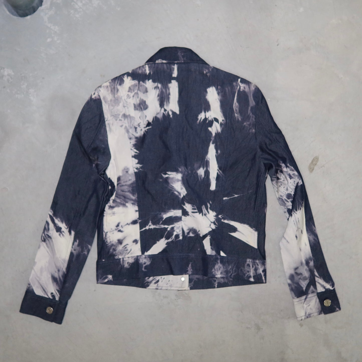 Celine SS2000 Tie Dye Denim Jacket
