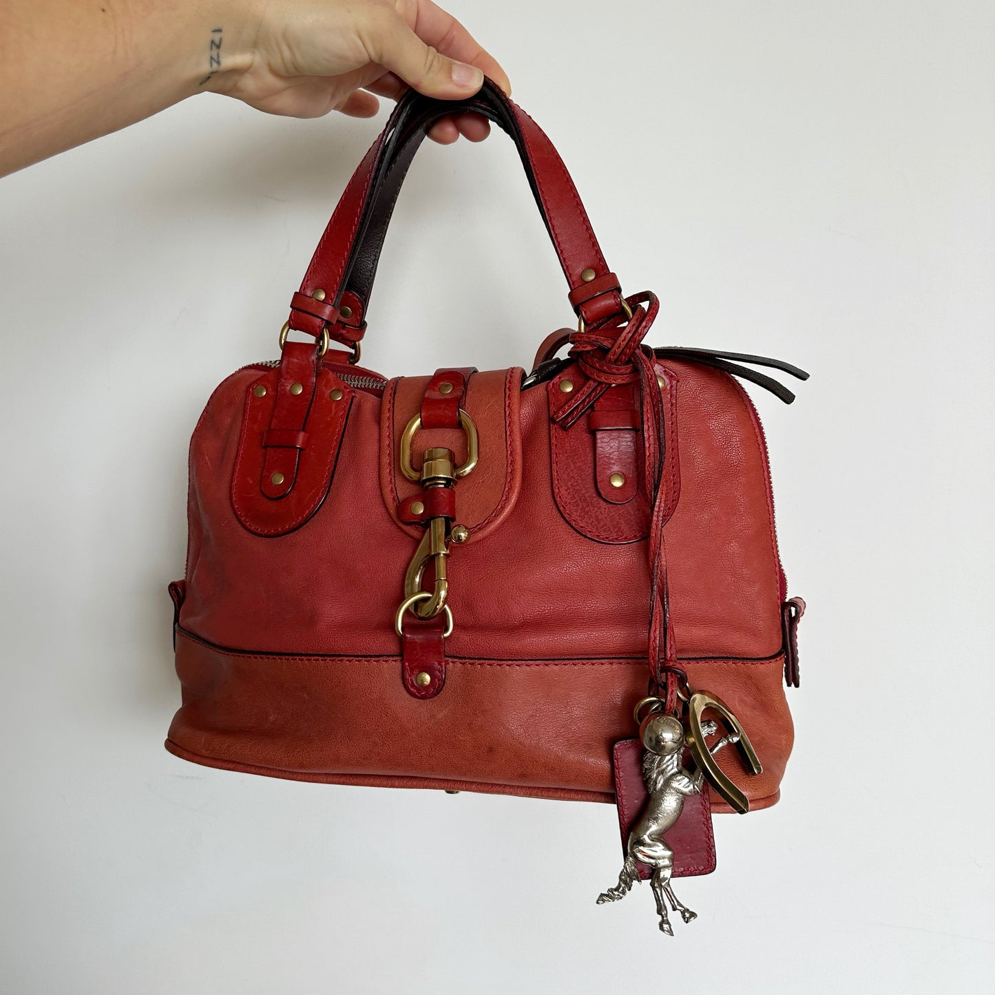 Chloé Faded Red Kerala Bag