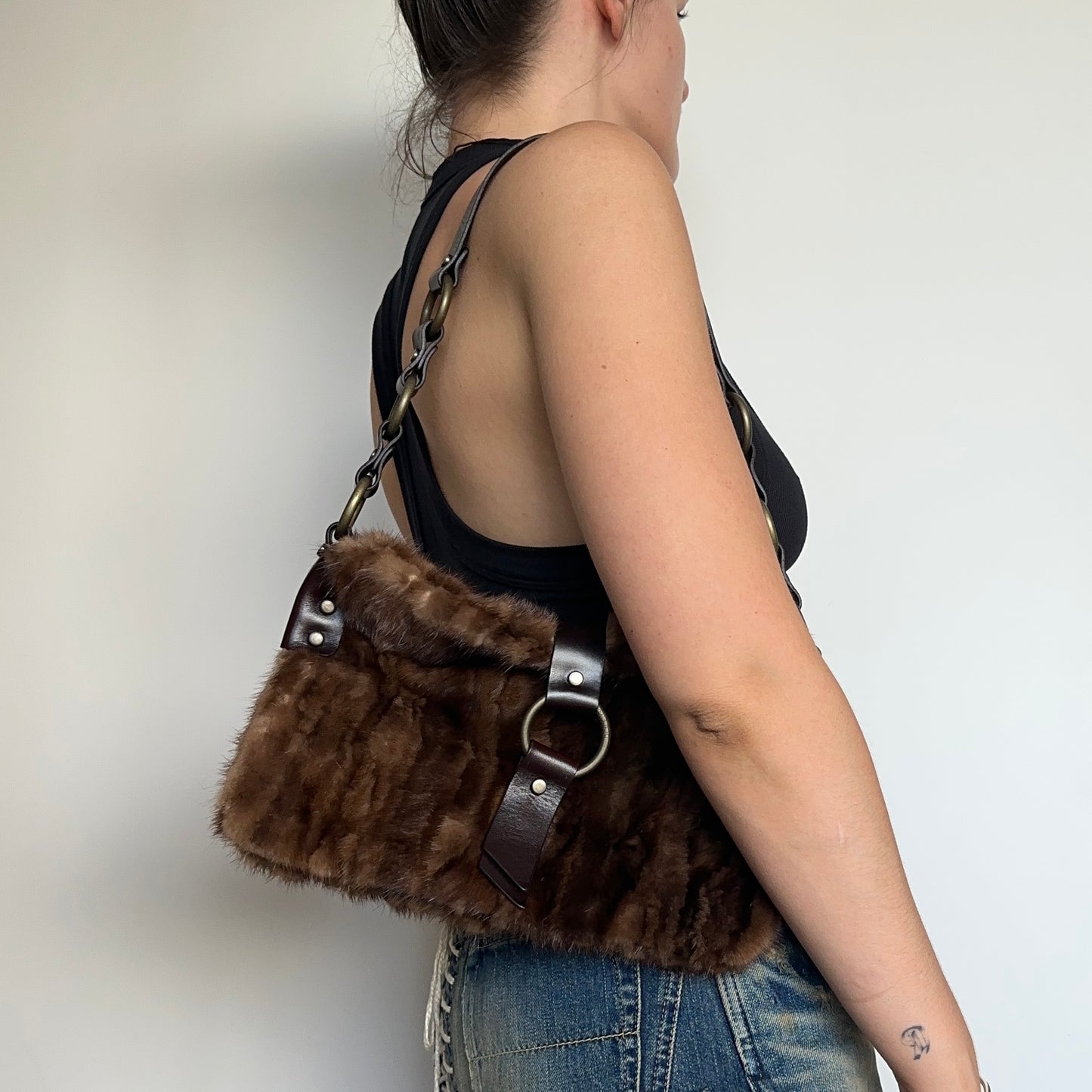 Dolce & Gabbana Real Fur Bag
