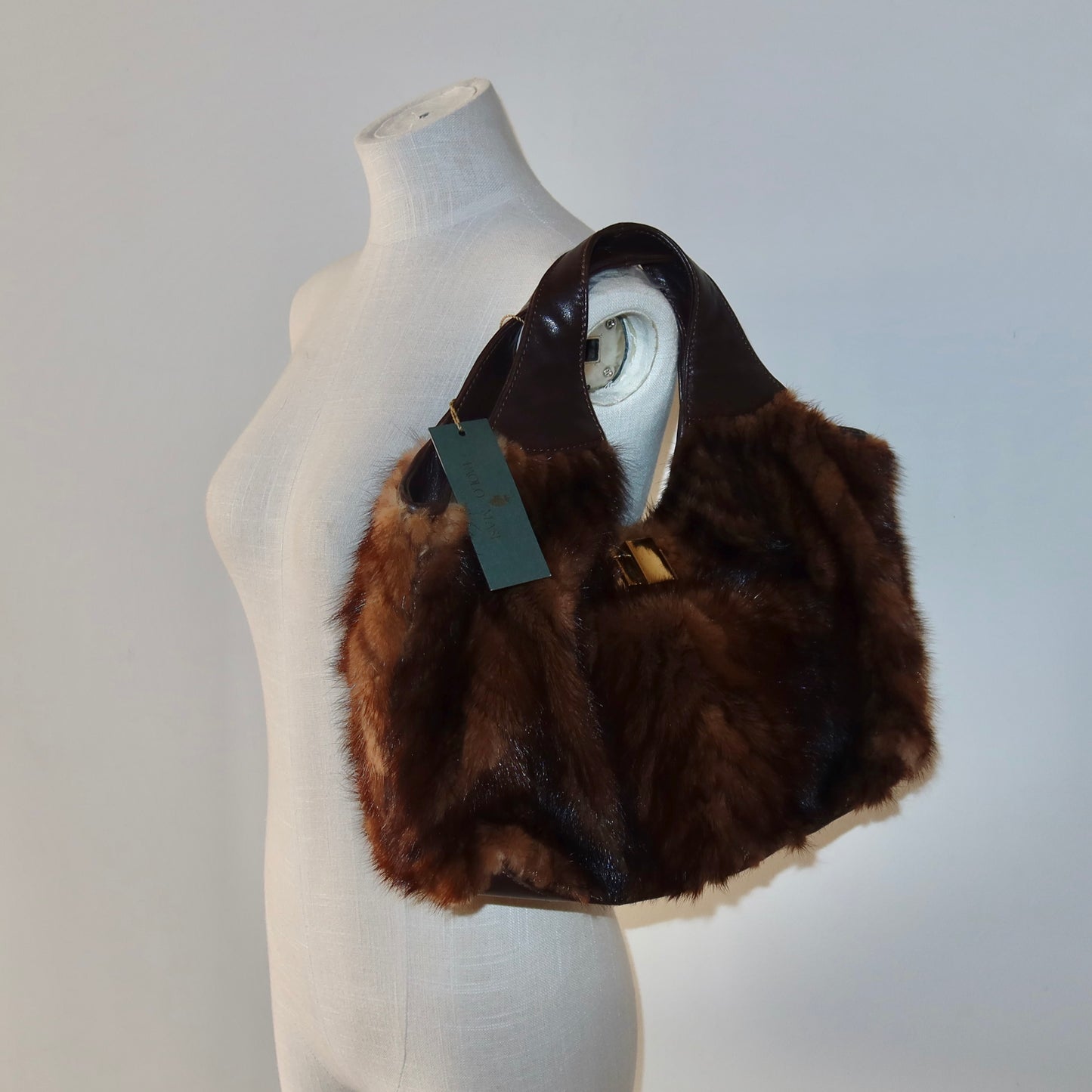 Paolo Masi Mink Fur Bag (BNWT)