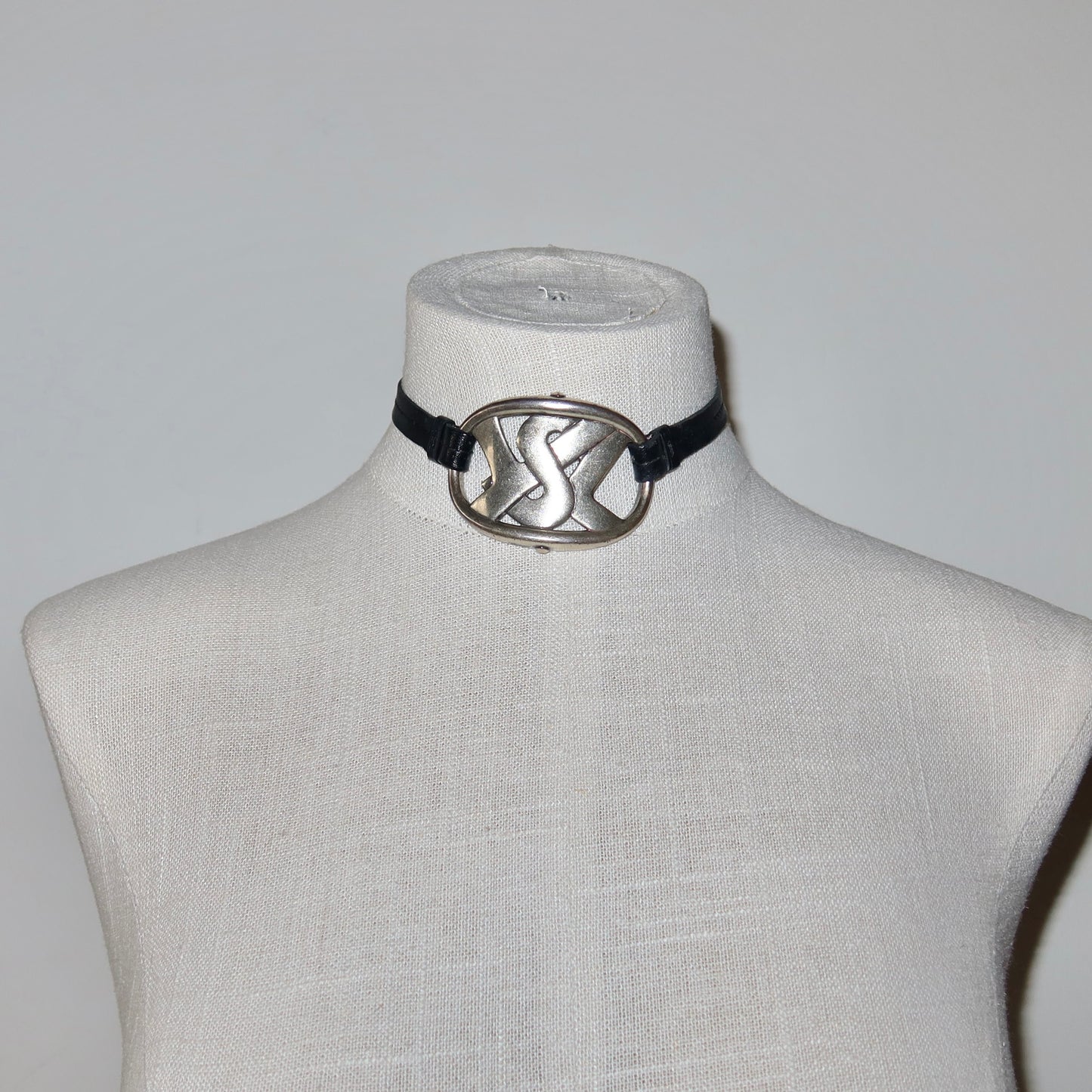 YSL AW2003 Leather Belt