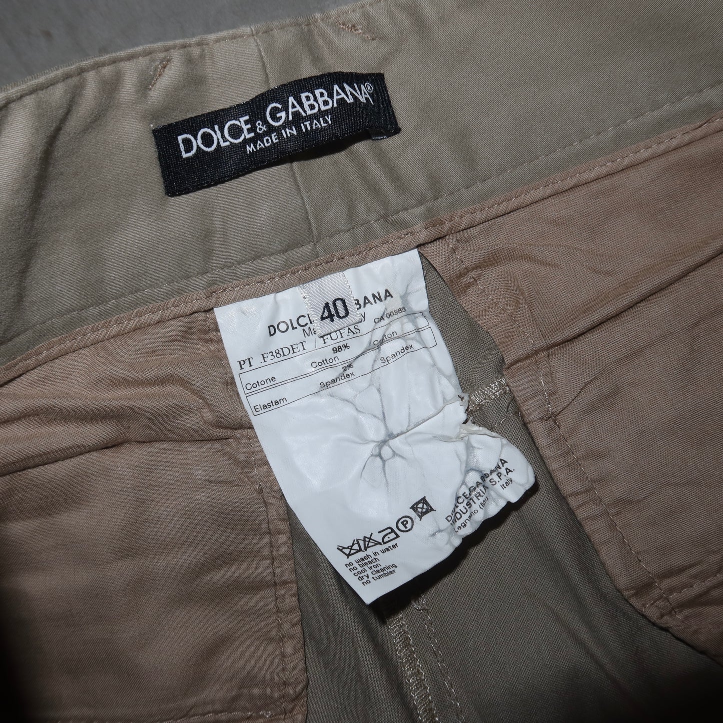 Dolce & Gabbana Military Capris