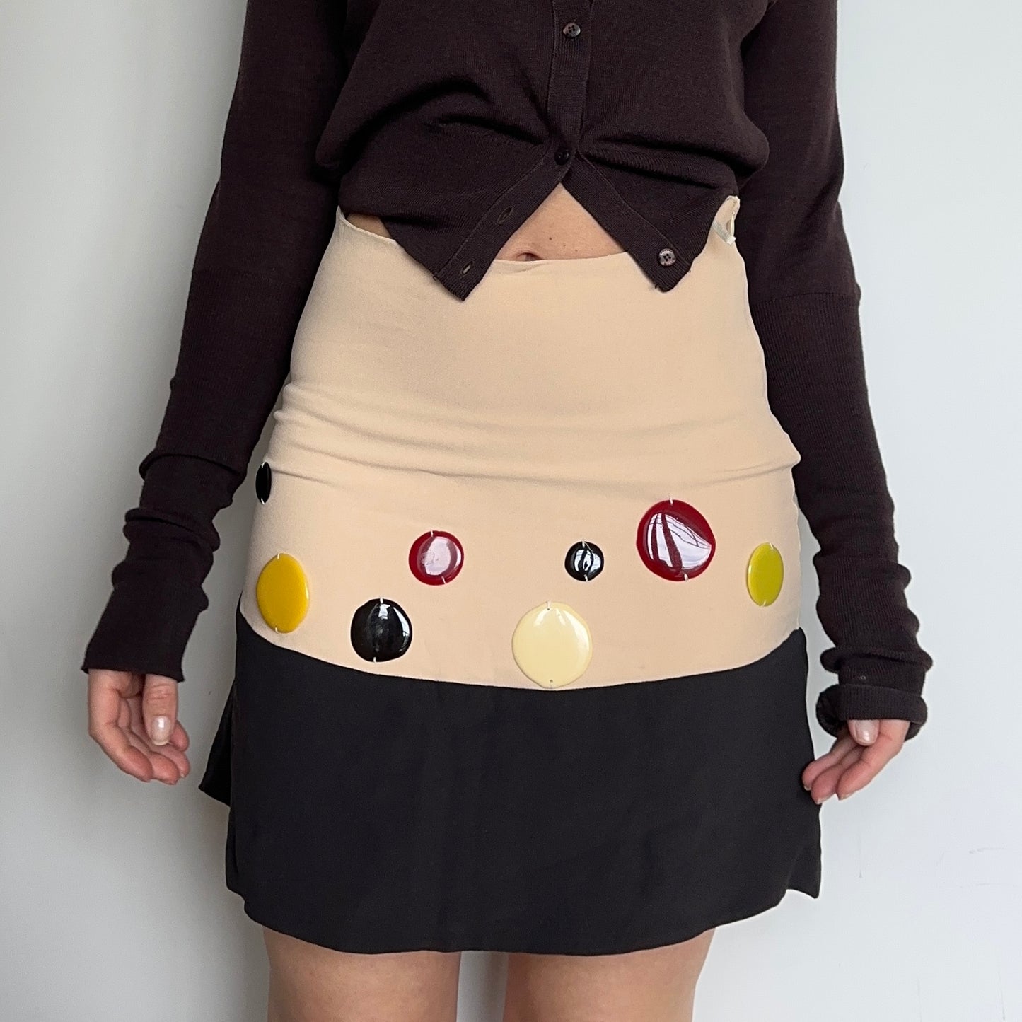 Marni AW2003 Colourful Spots Skirt