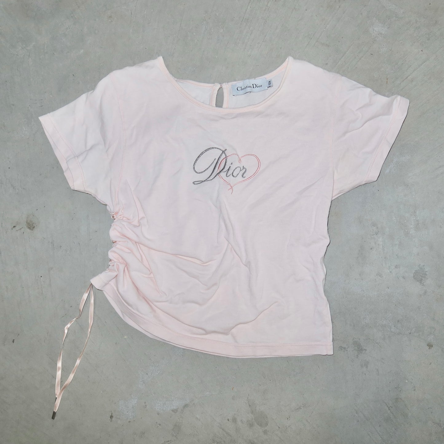 Dior Kids Ruched Tee