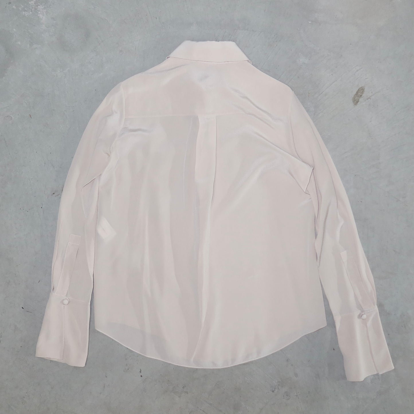 Chloé AW2015 Silk Micro Button Shirt