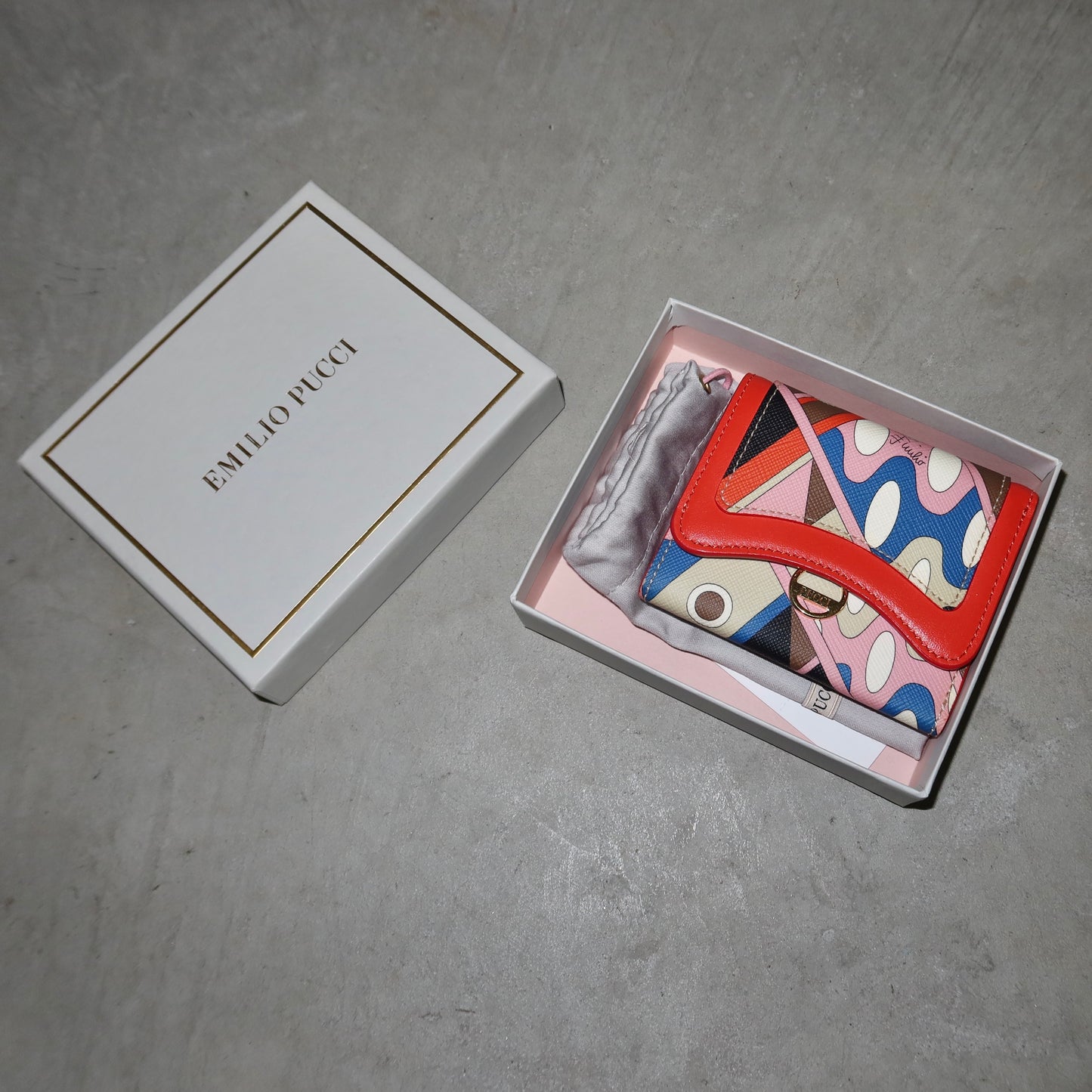 Emilio Pucci AW2003 Rare Leather Wallet