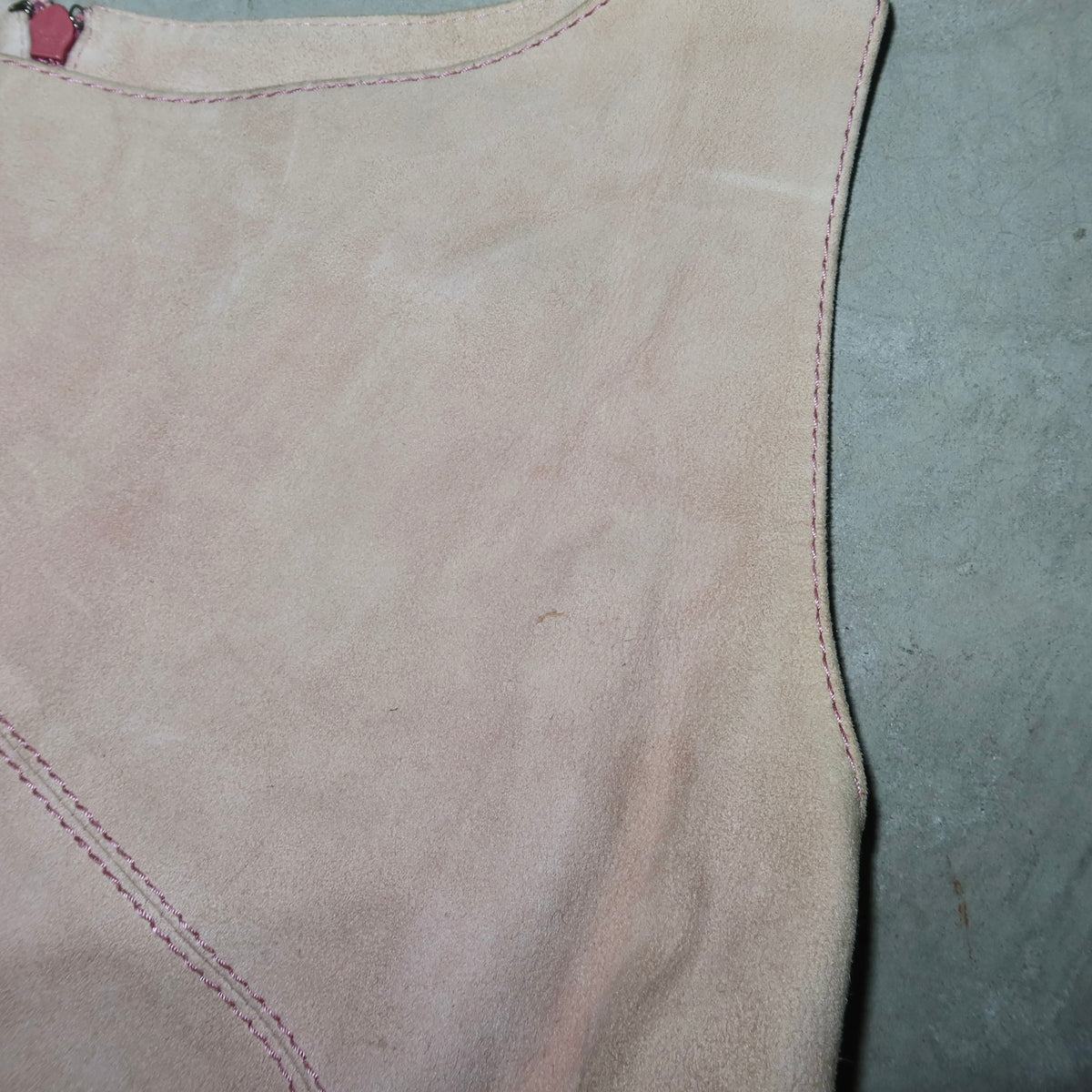 Valentino Suede Cut Out Dress