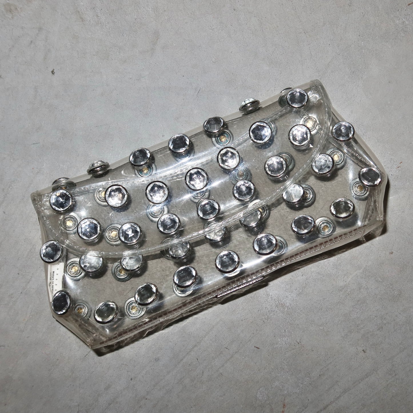 Sonia Rykiel PVC Domino Clutch