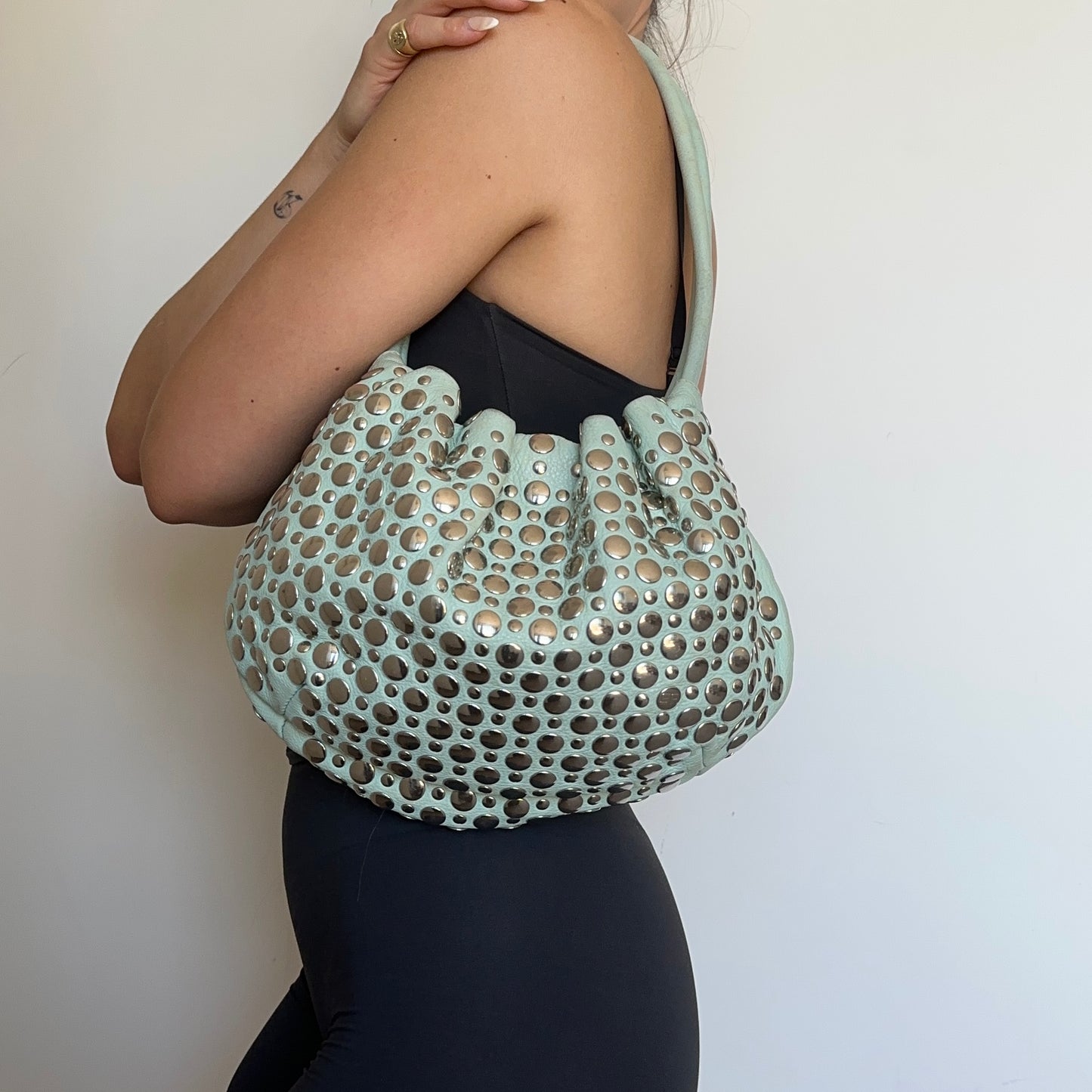 Sonia Rykiel Mint Domino Bag