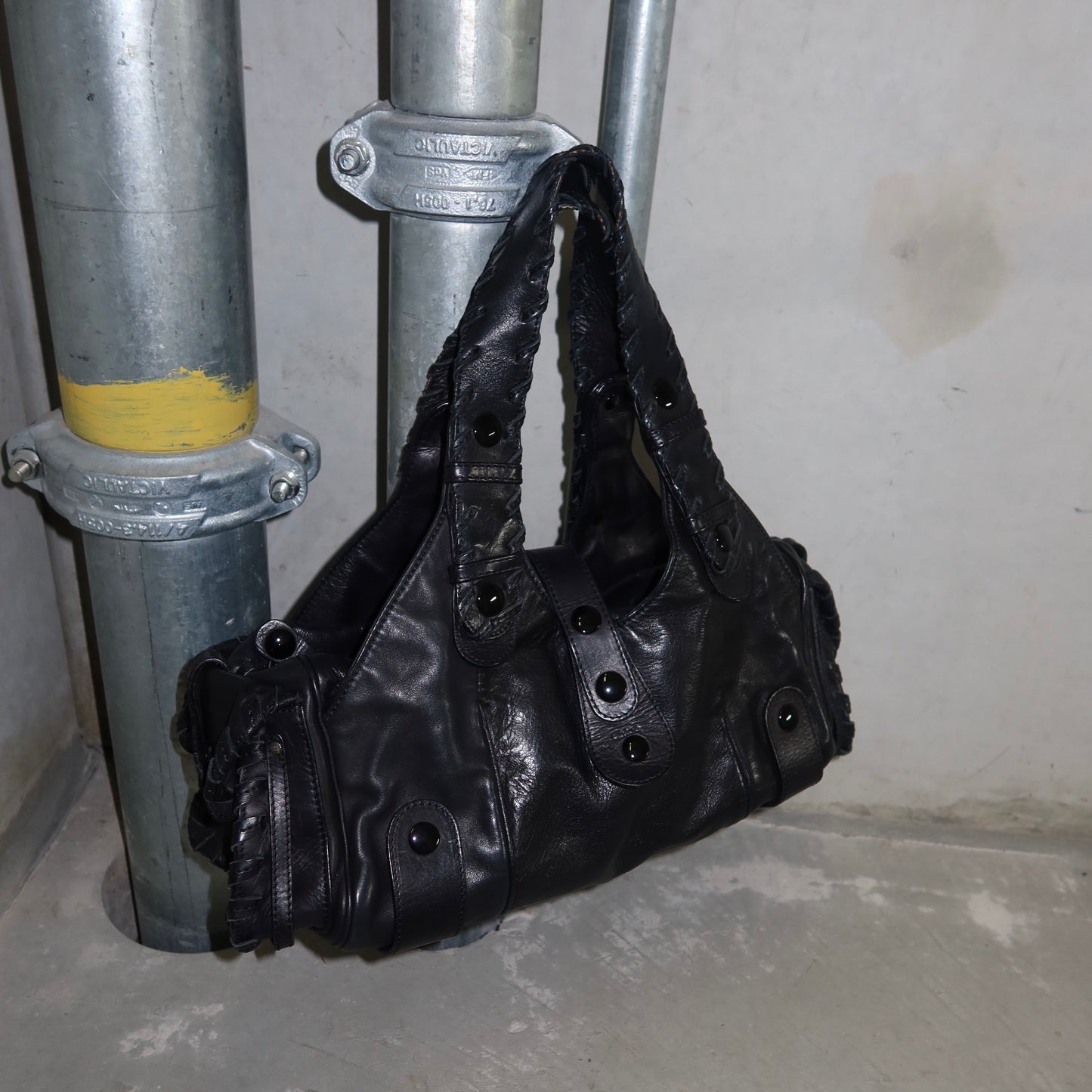 Chloé Black Leather Large Silverado