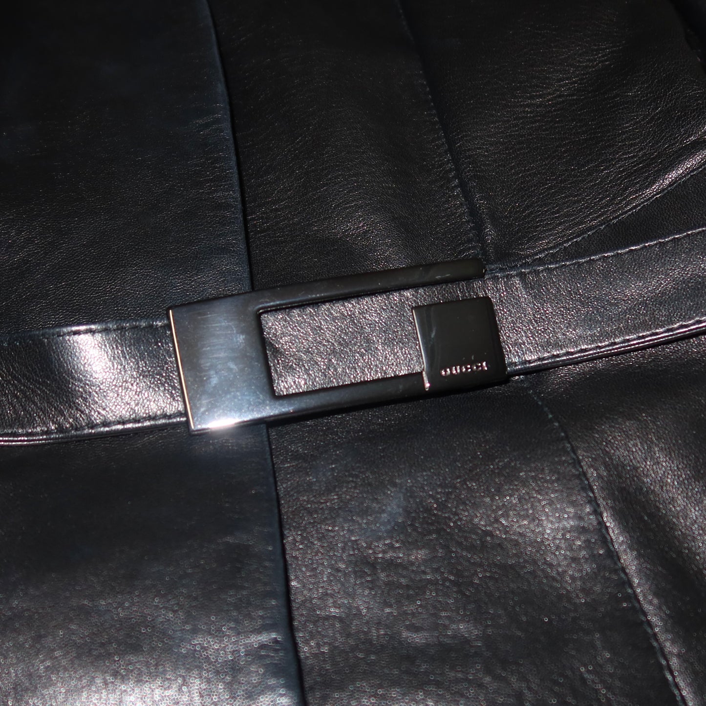Gucci by Tom Ford AW1998 Leather Blazer