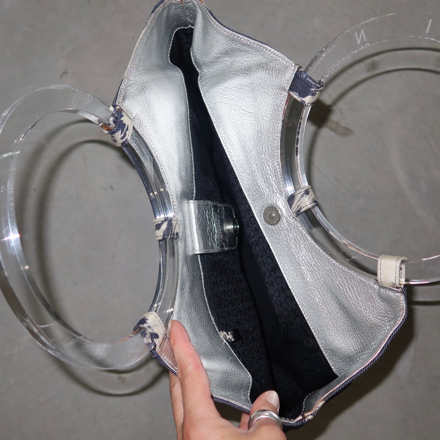 Celine SS2000 Tie Dye Tote Bag