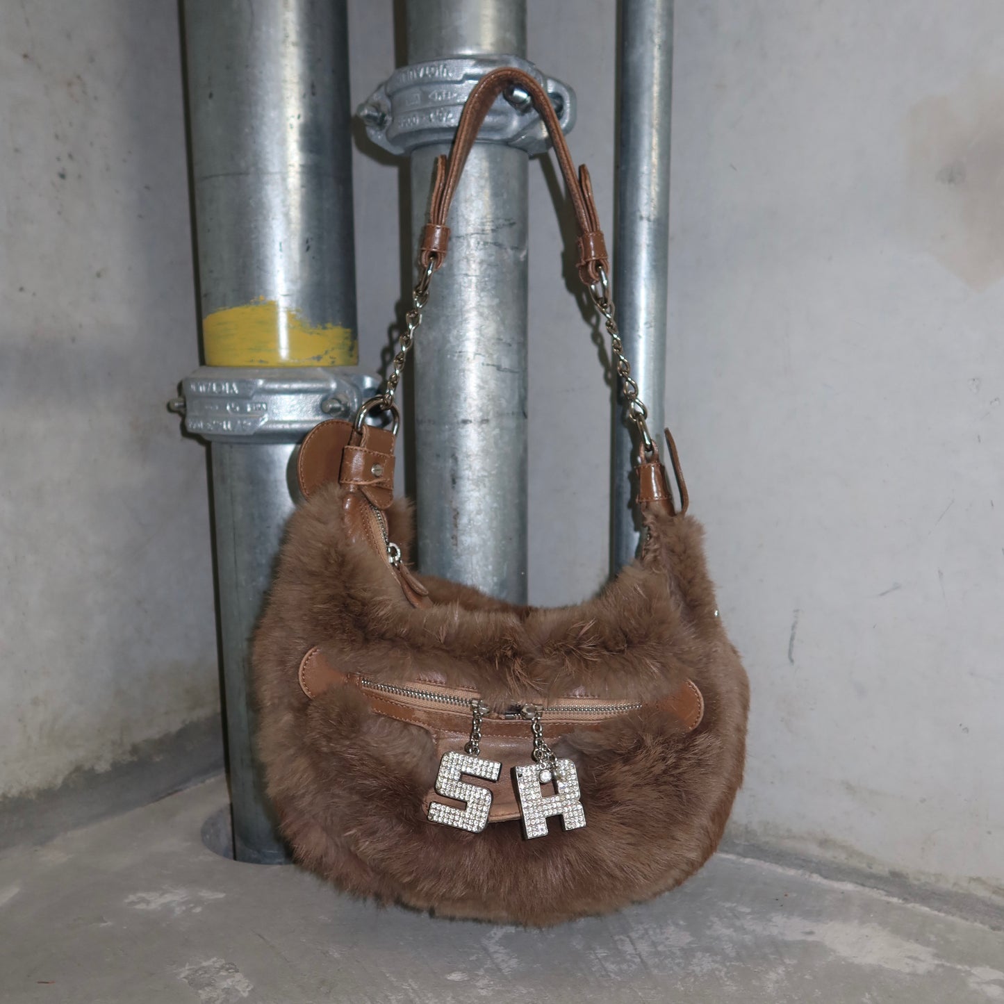 Sonia Rykiel Real Fur Bag