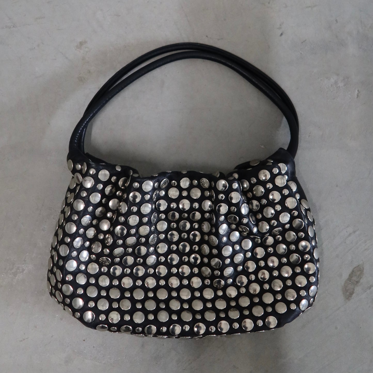 Sonia Rykiel Black and Silver Domino