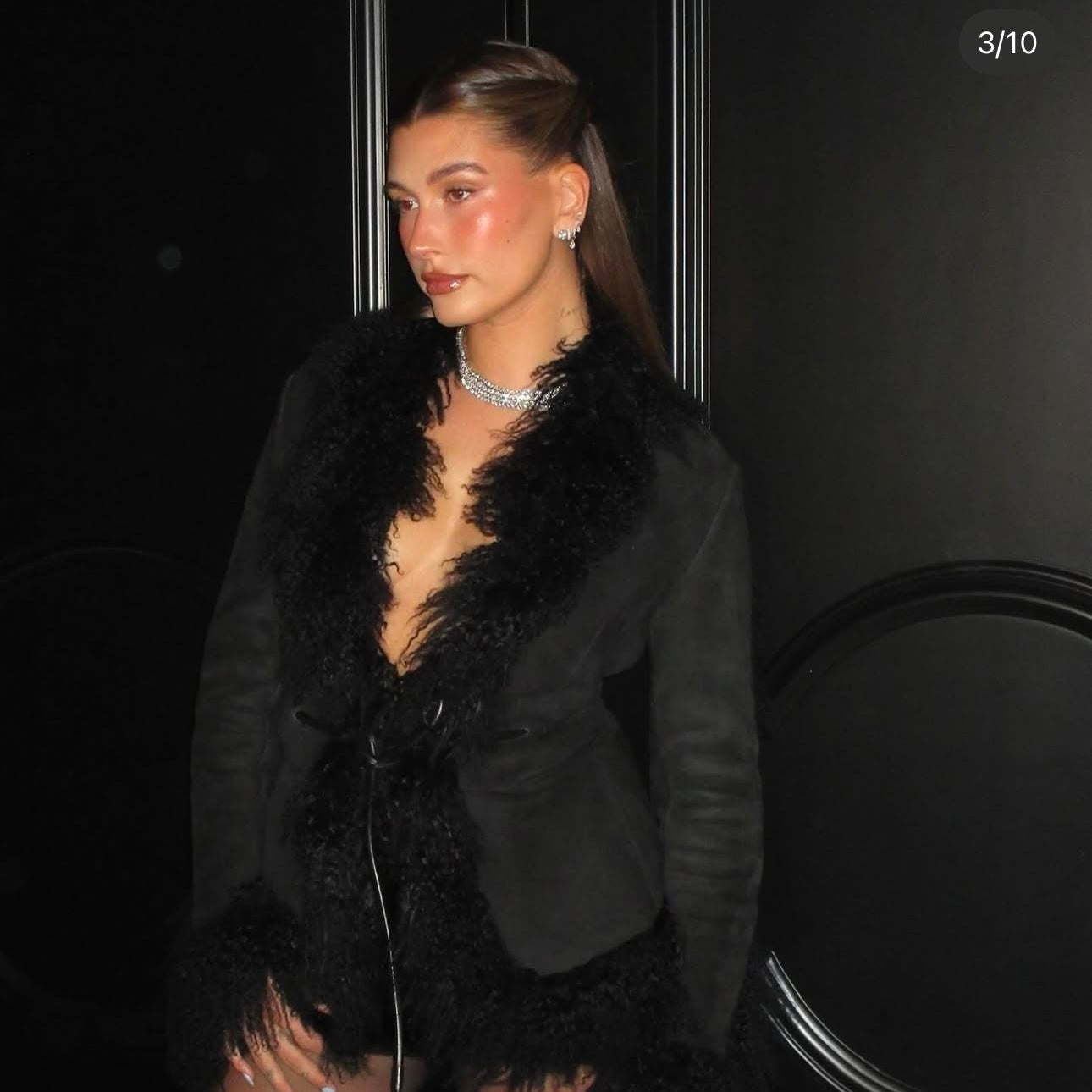 Gucci AW1999 Mongolian Fur and Suede Coat