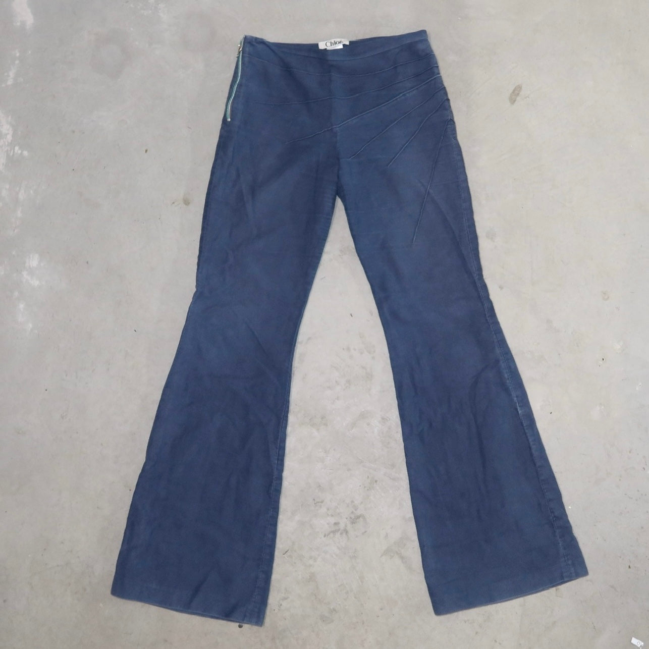 Chloé AW2001 Blue Flares