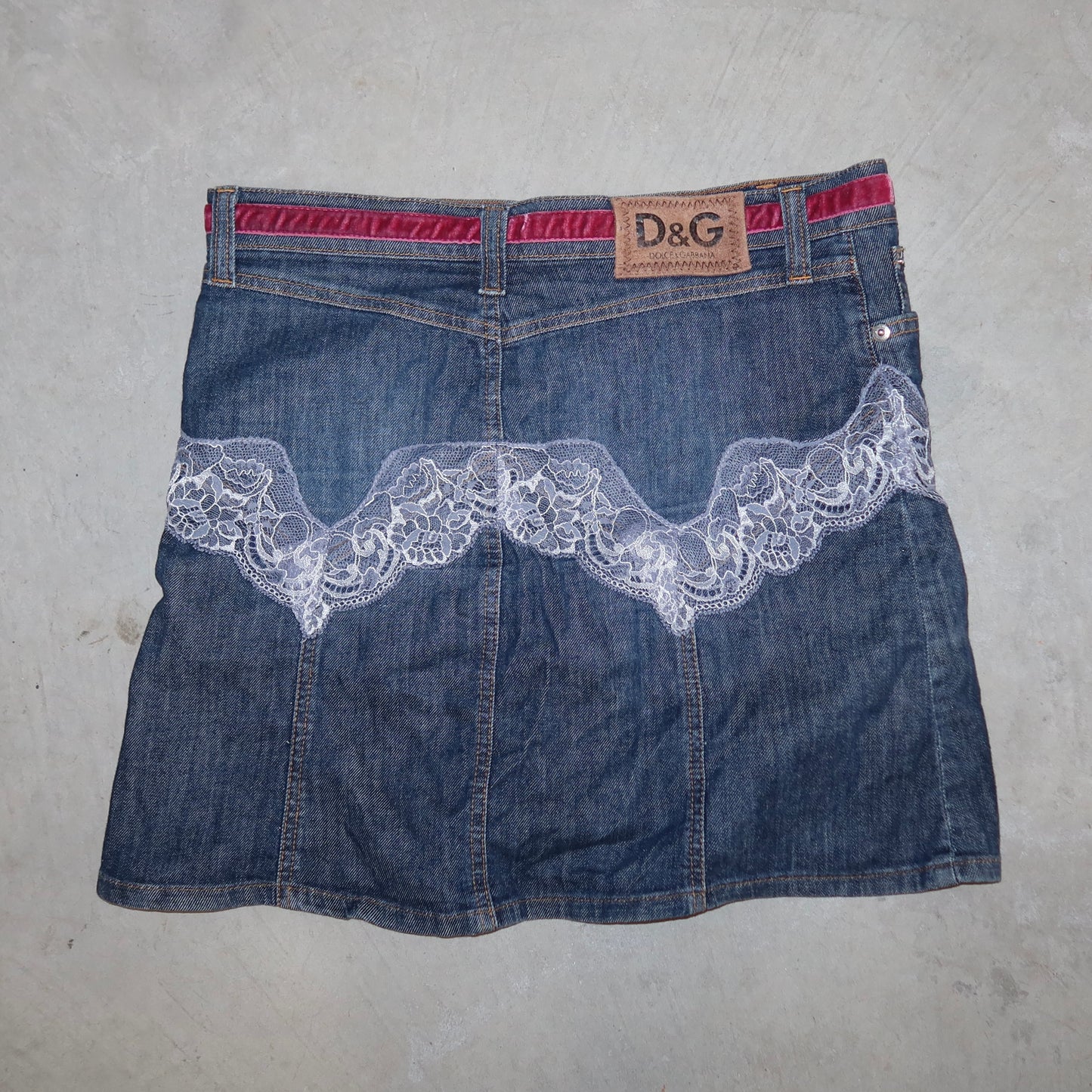 D&G Denim Mini Skirt