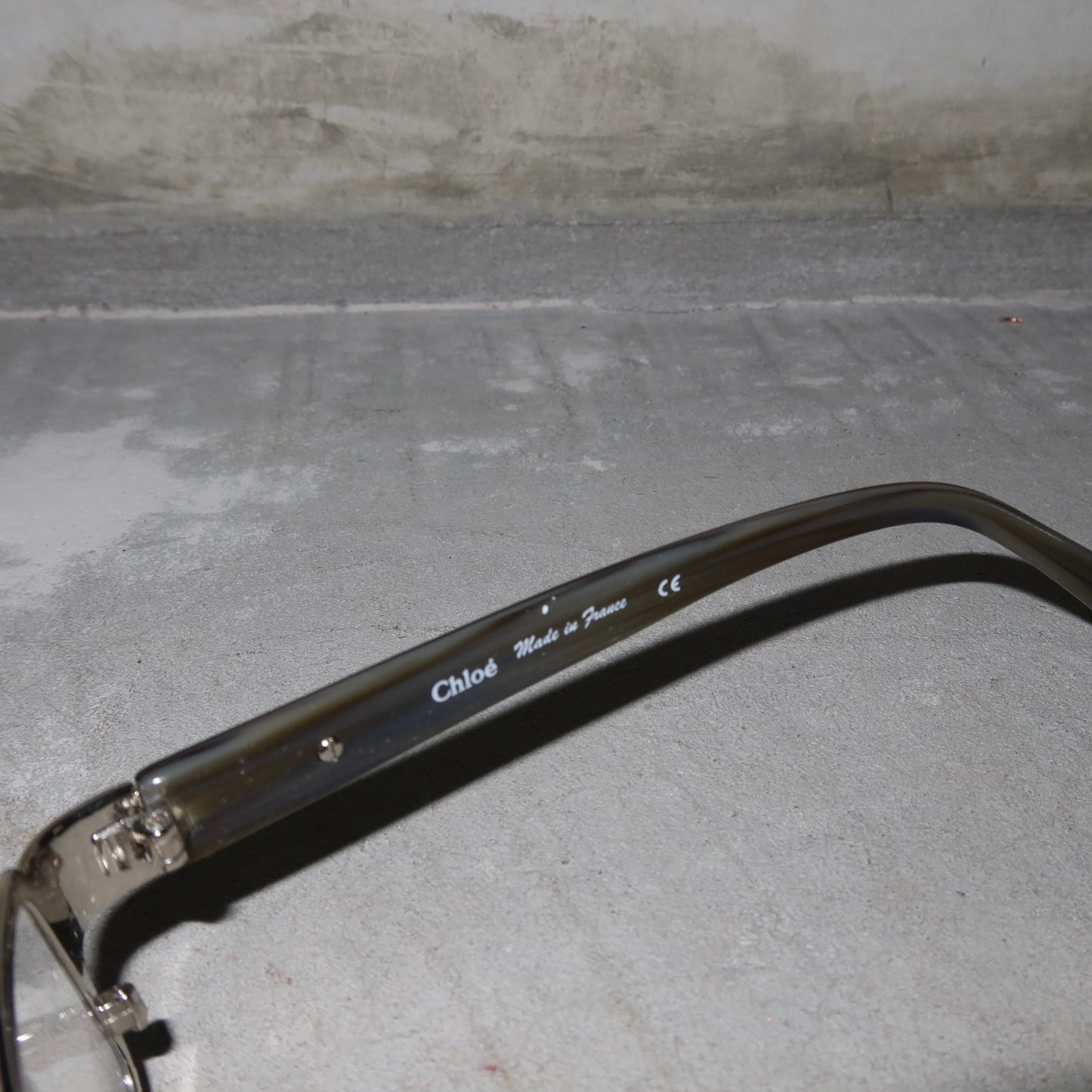 Chloé Silver Frame Eye Glasses