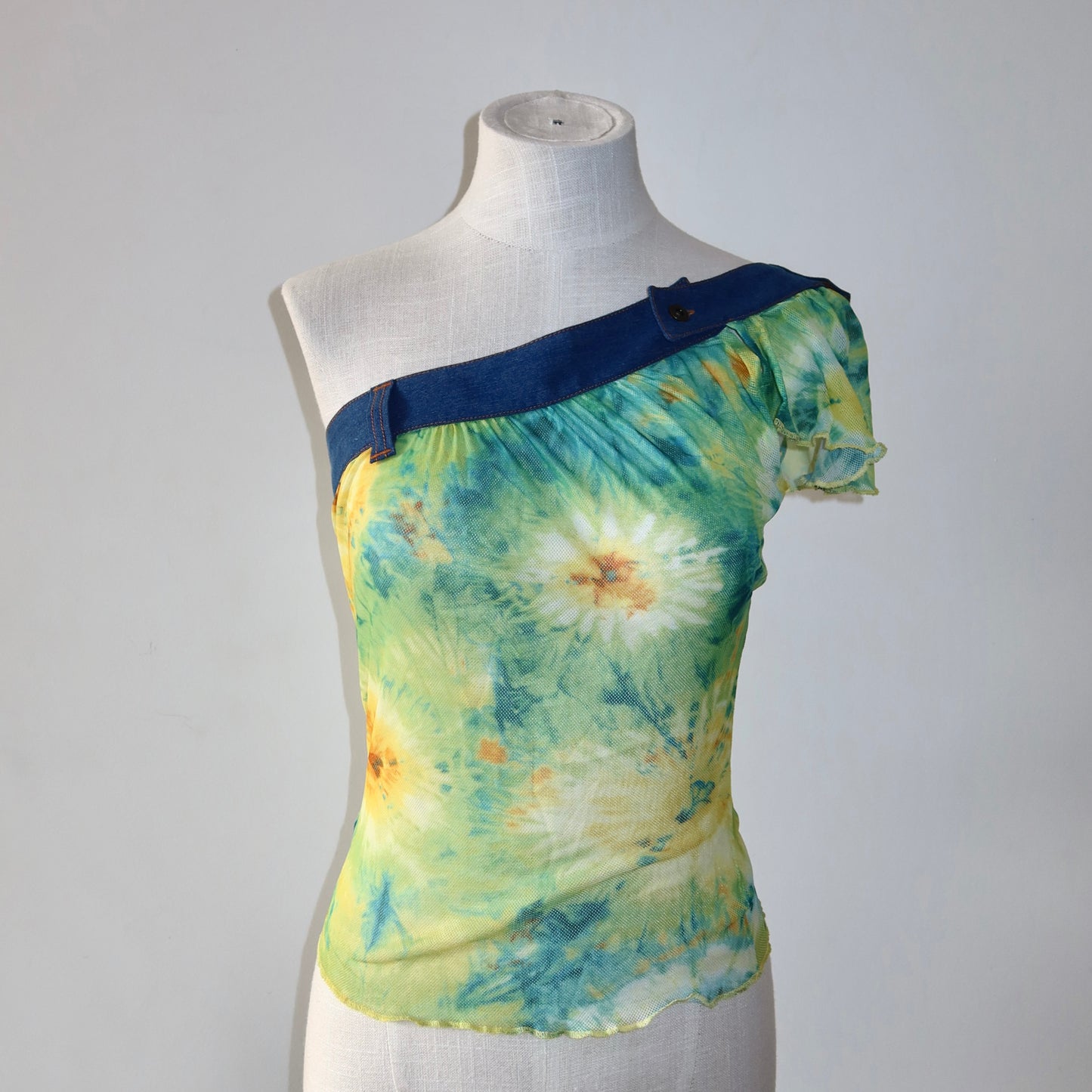D&G Mesh One Shoulder Top (BNWT)