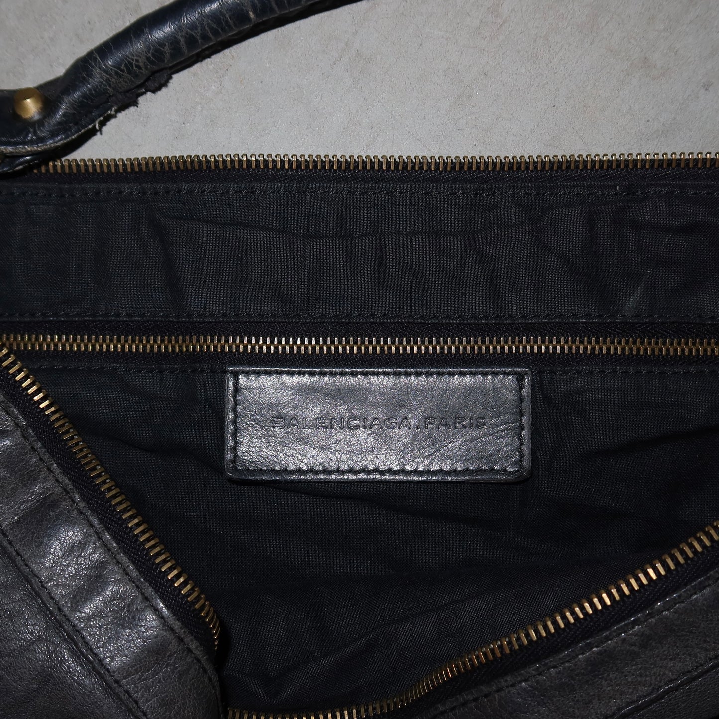 Balenciaga Dark Grey Day Editor Bag