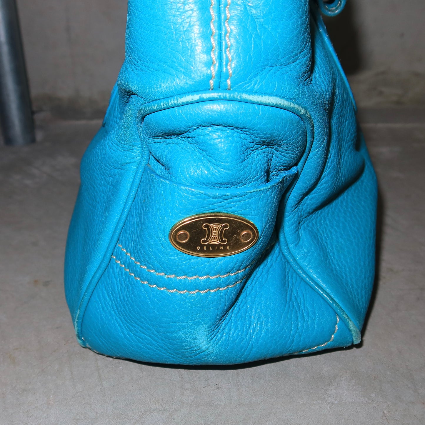 Celine Turquoise Boogie Bag