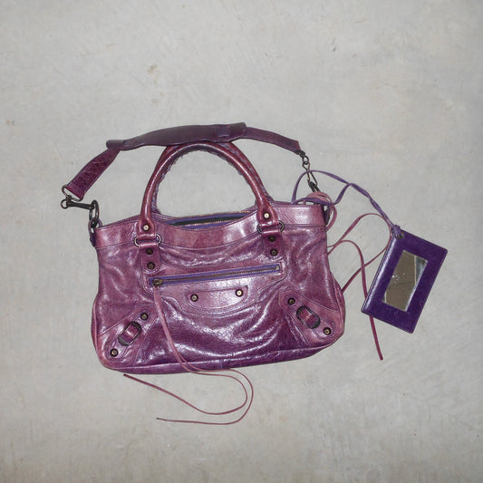 Balenciaga ‘The First’ in Dark Purple