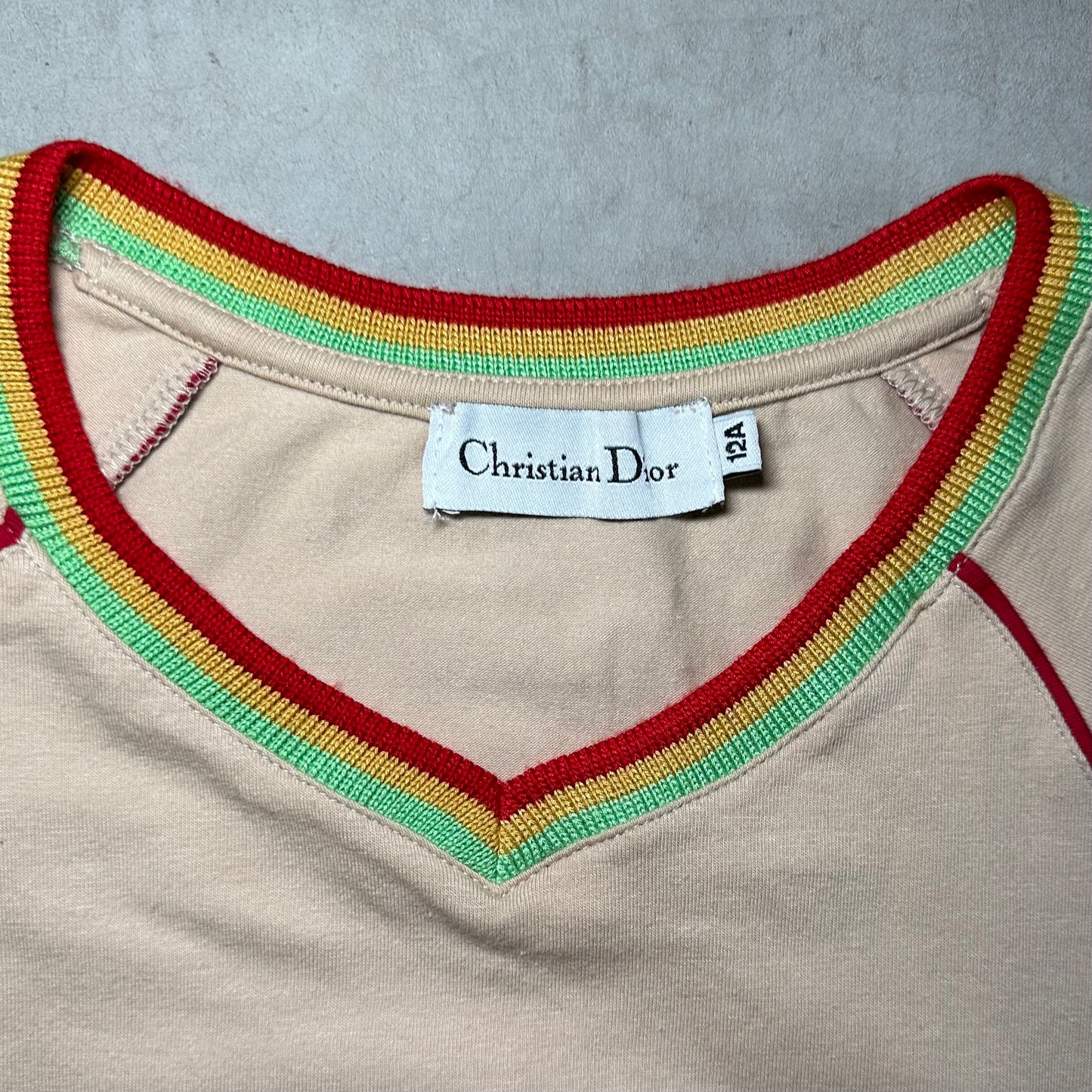 Dior Kids Rasta V Neck