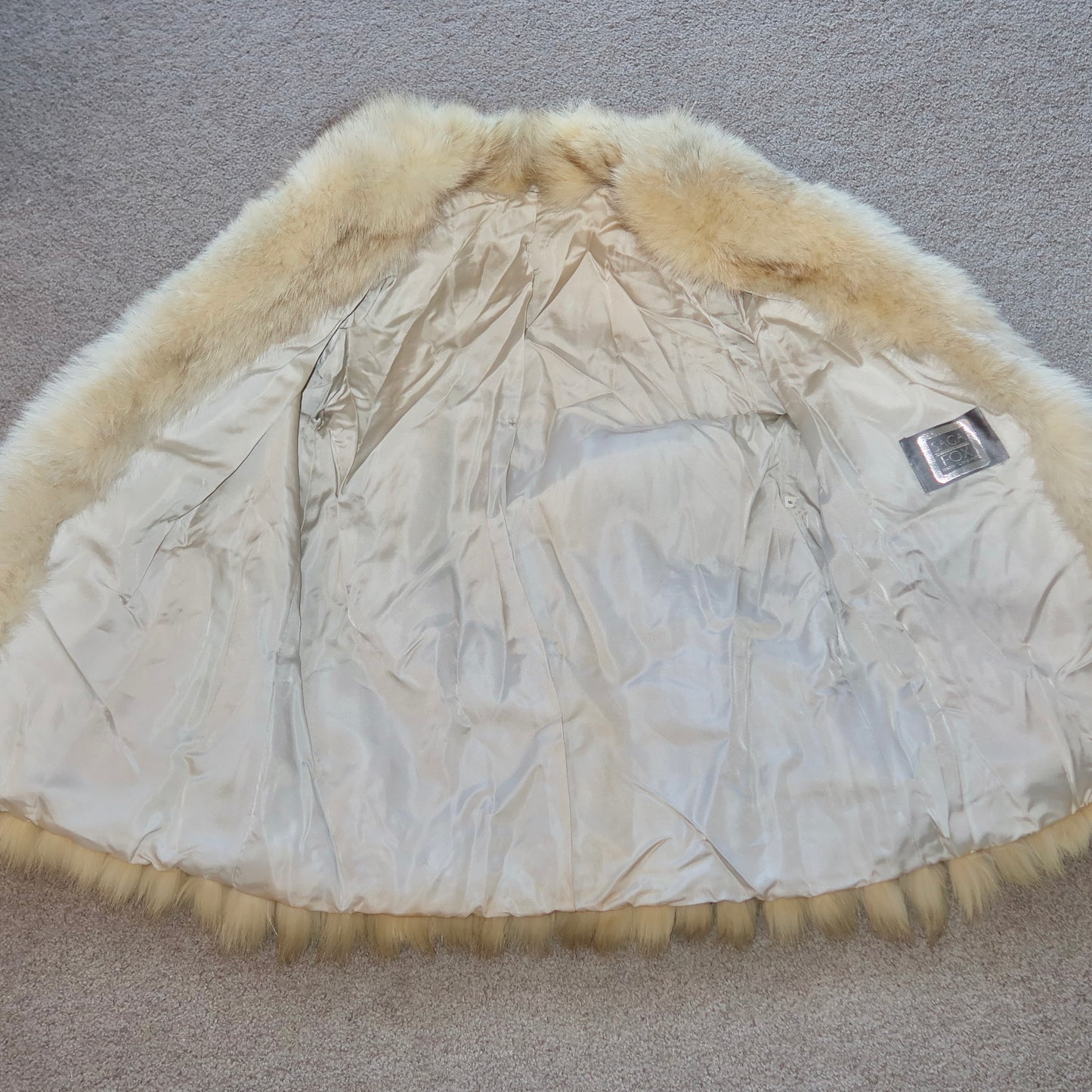 Vintage Fox Fur Coat